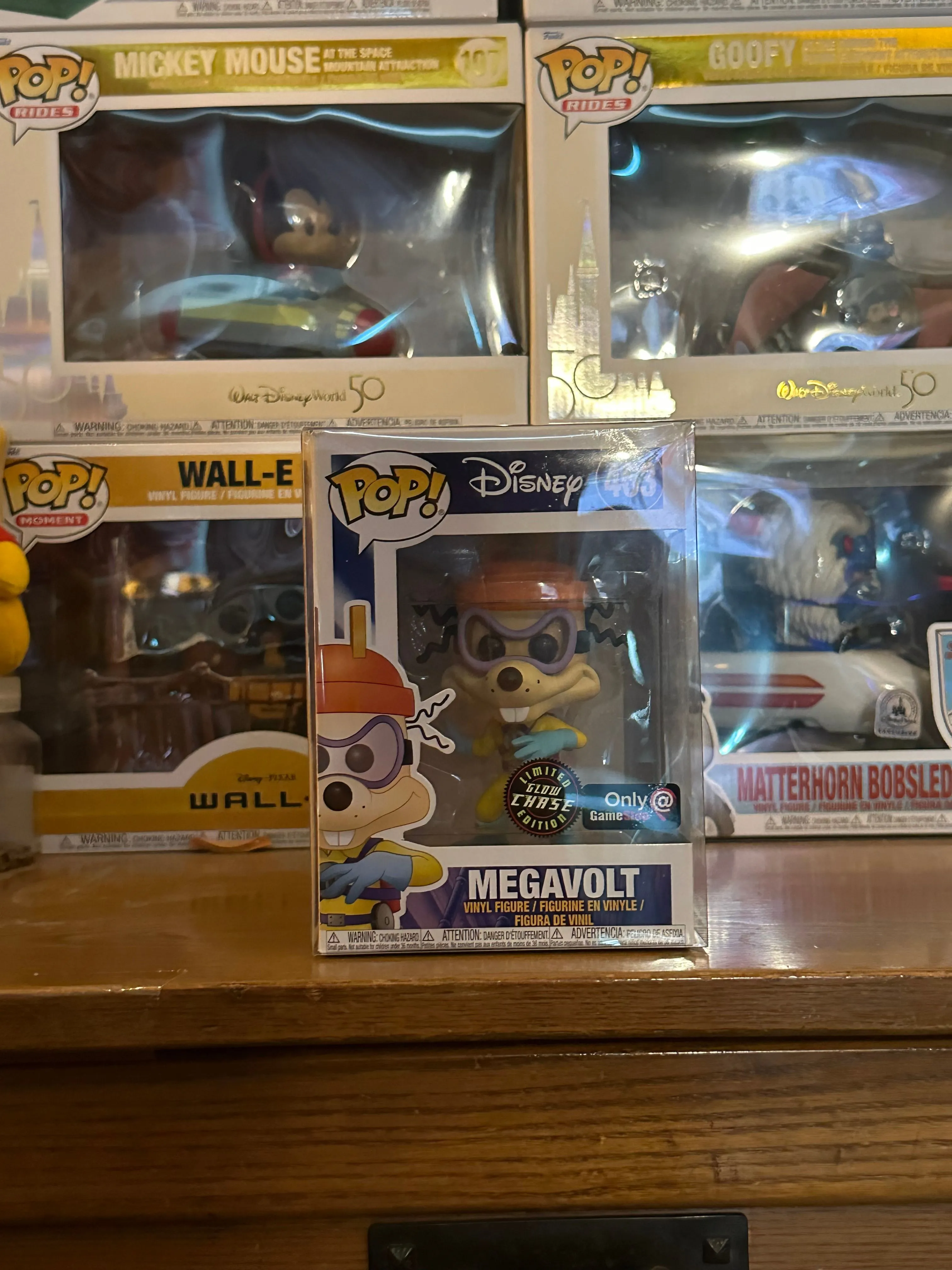 Product image for Funko POP! Megavolt (GameStop Exclusive) Glow in the dark Chase