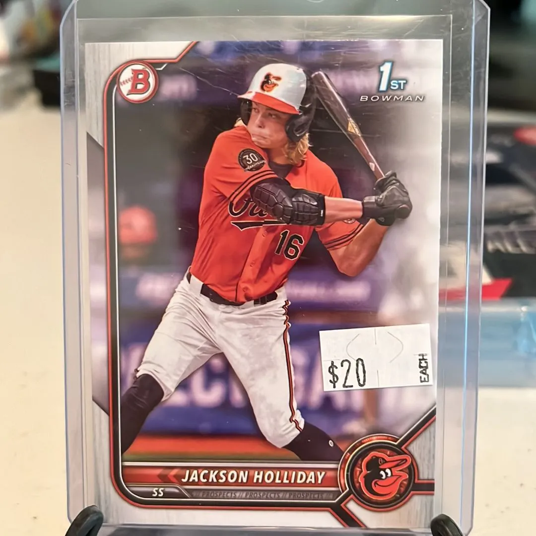 Product image for Jackson Holliday 1st bowman orioles