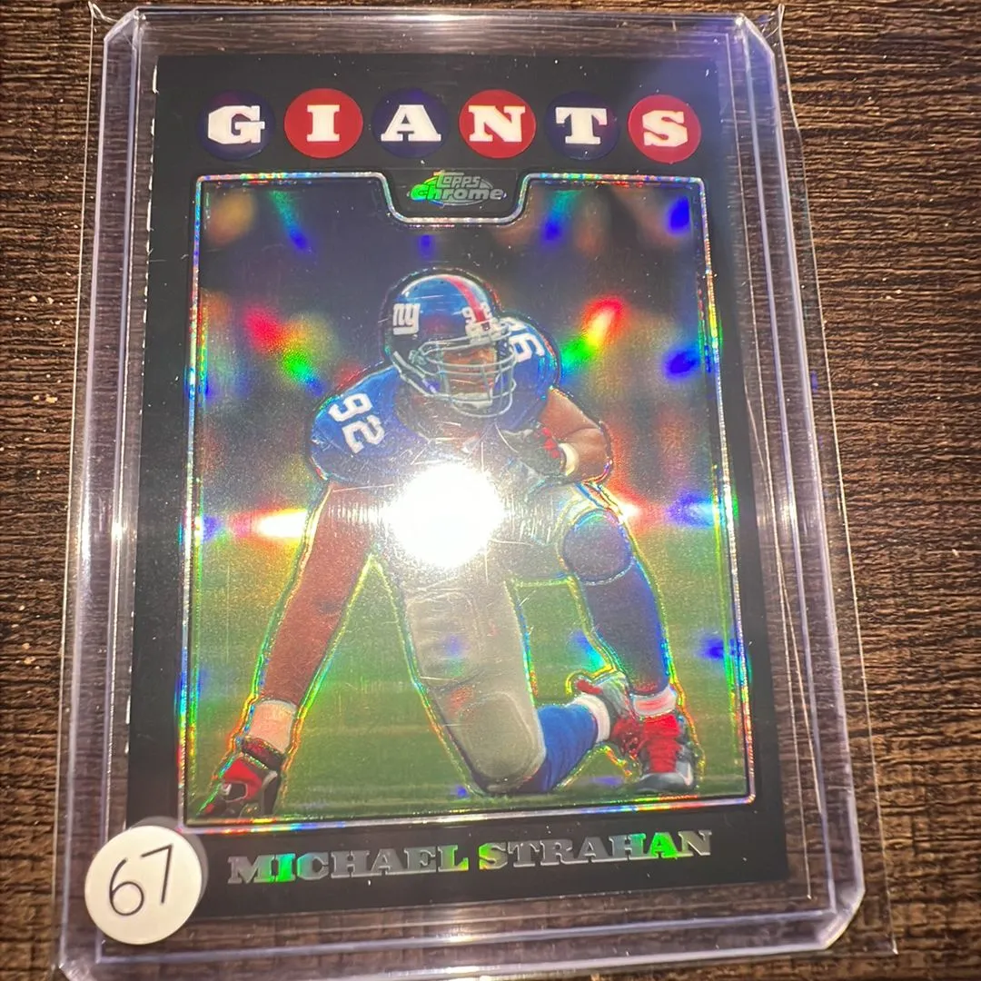 Product image for Micheal Strahan topps chrome
