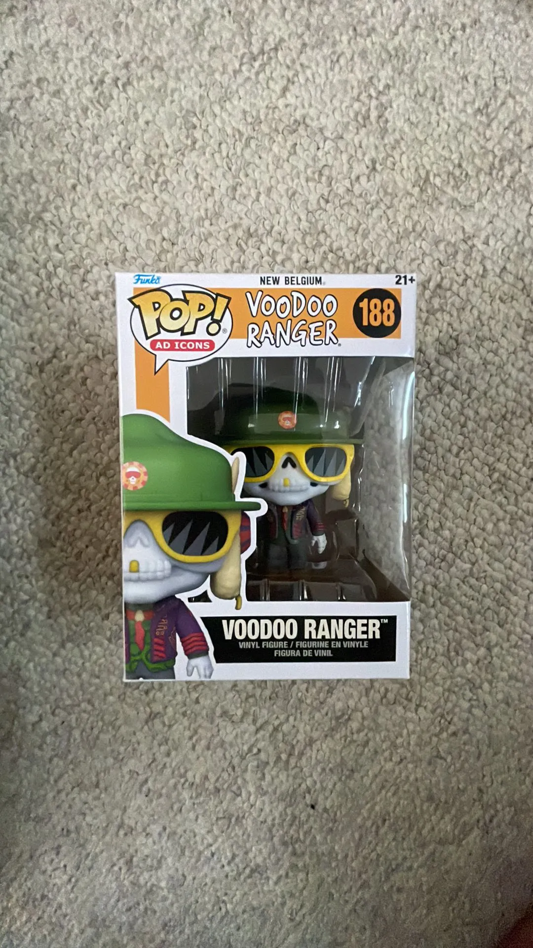 Product image for Voodoo Ranger Funko 188 New Belgium Ad Icon