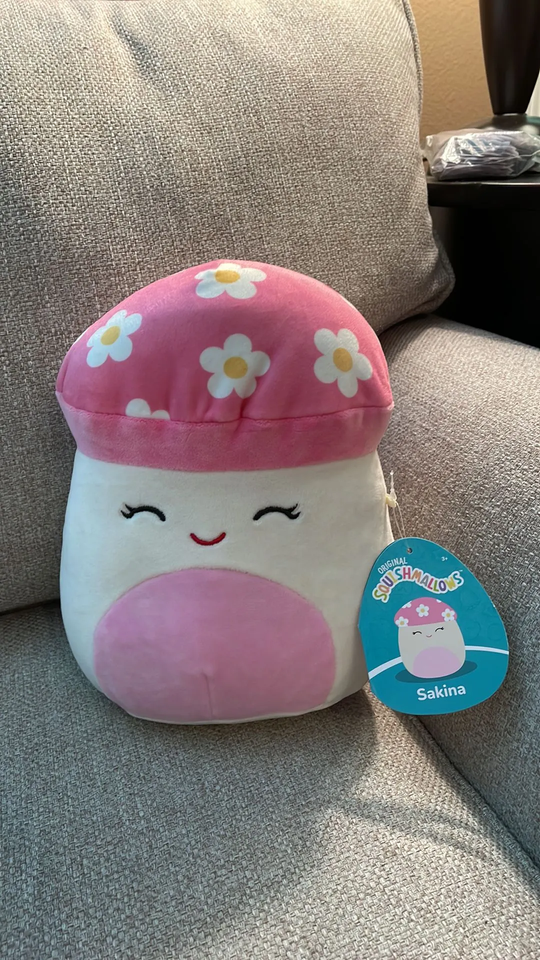 Product image for Squishmallow Sakina Mushroom 8”