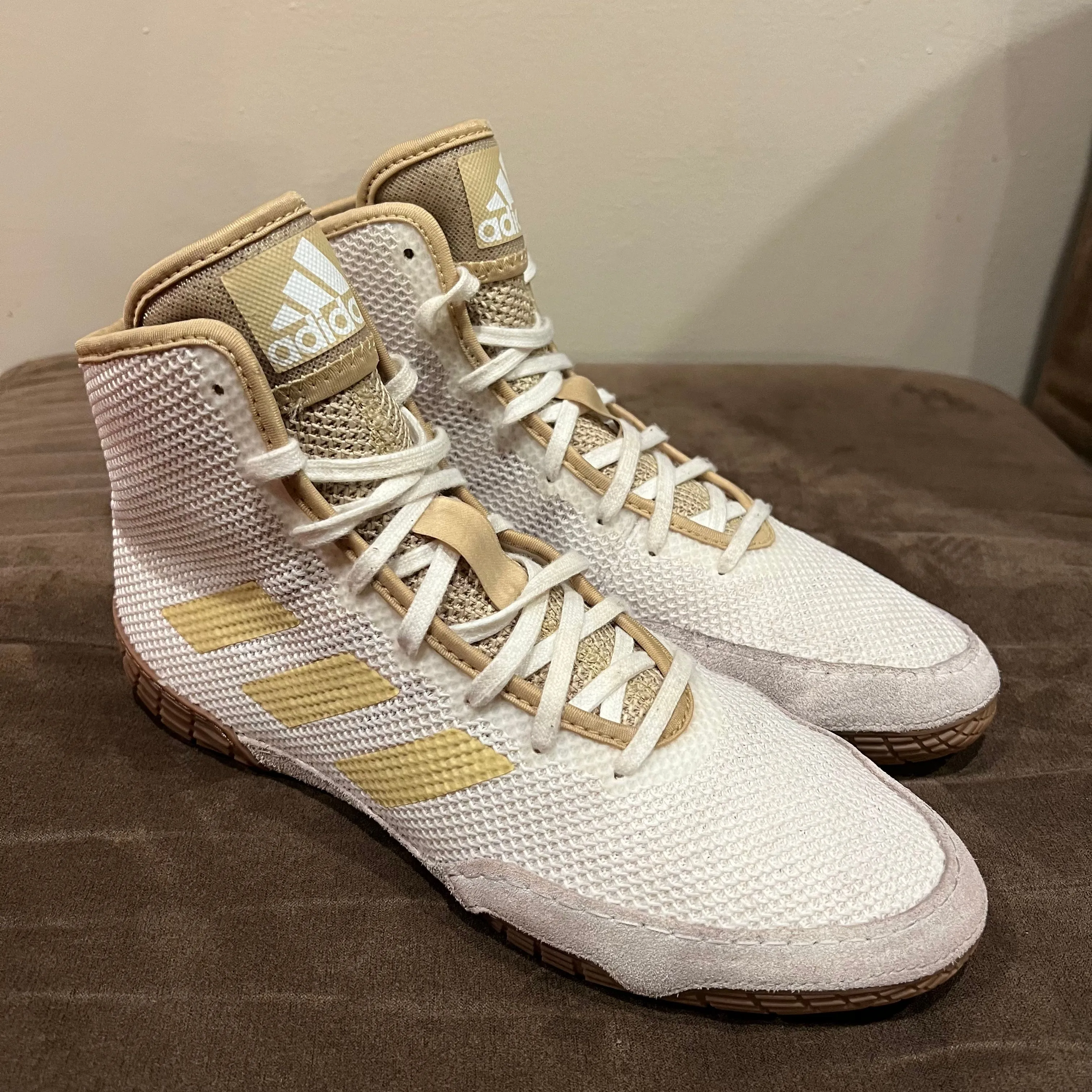 adidas gazelle silver green womens 230-Tech Fall 2.0 8 / White/Vegas Gold main image 0