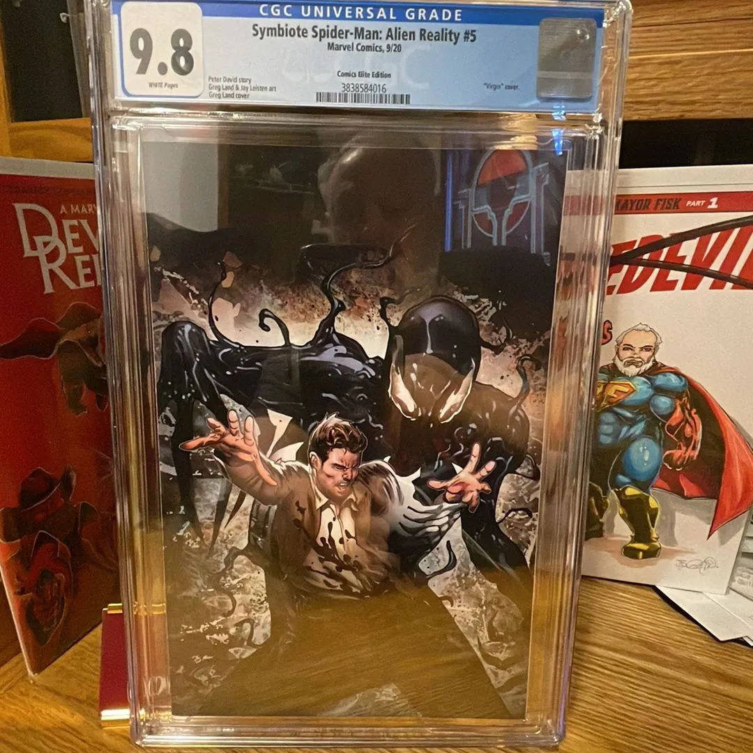 Product image for Symbiote Spider-Man: Alien Reality 5 Comics Elite Edition CGC 9.8 2020
