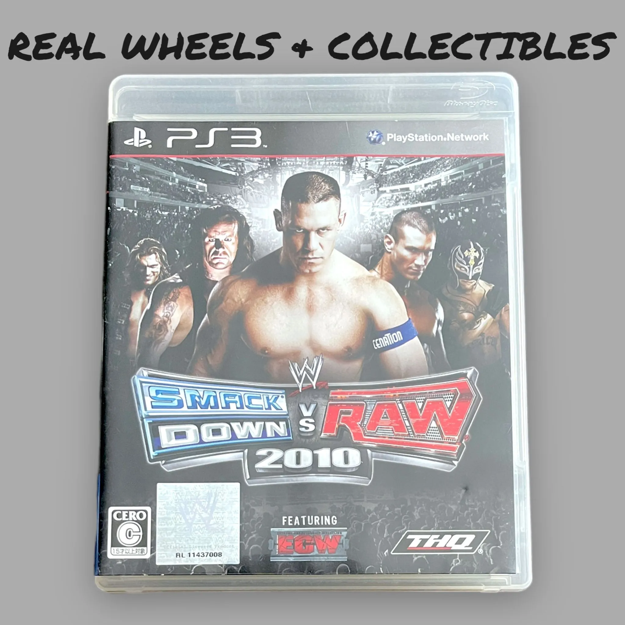 Product image for WWE Smackdown vs Raw 2010 PS3 PlayStation 3 Japanese Import CIB