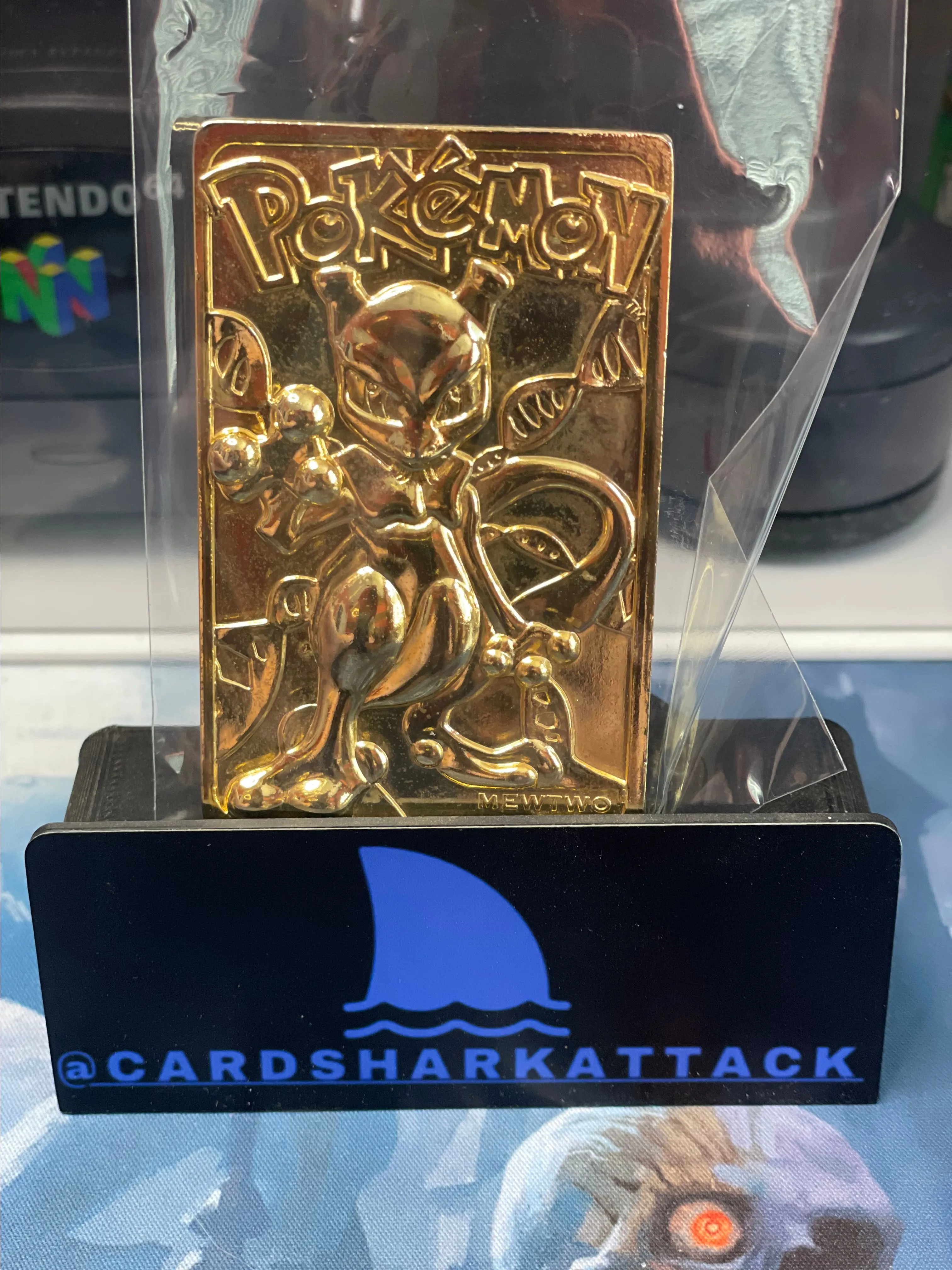 burger king gold pokemon cards mewtwo 1999 Burger King Pokmon Gold