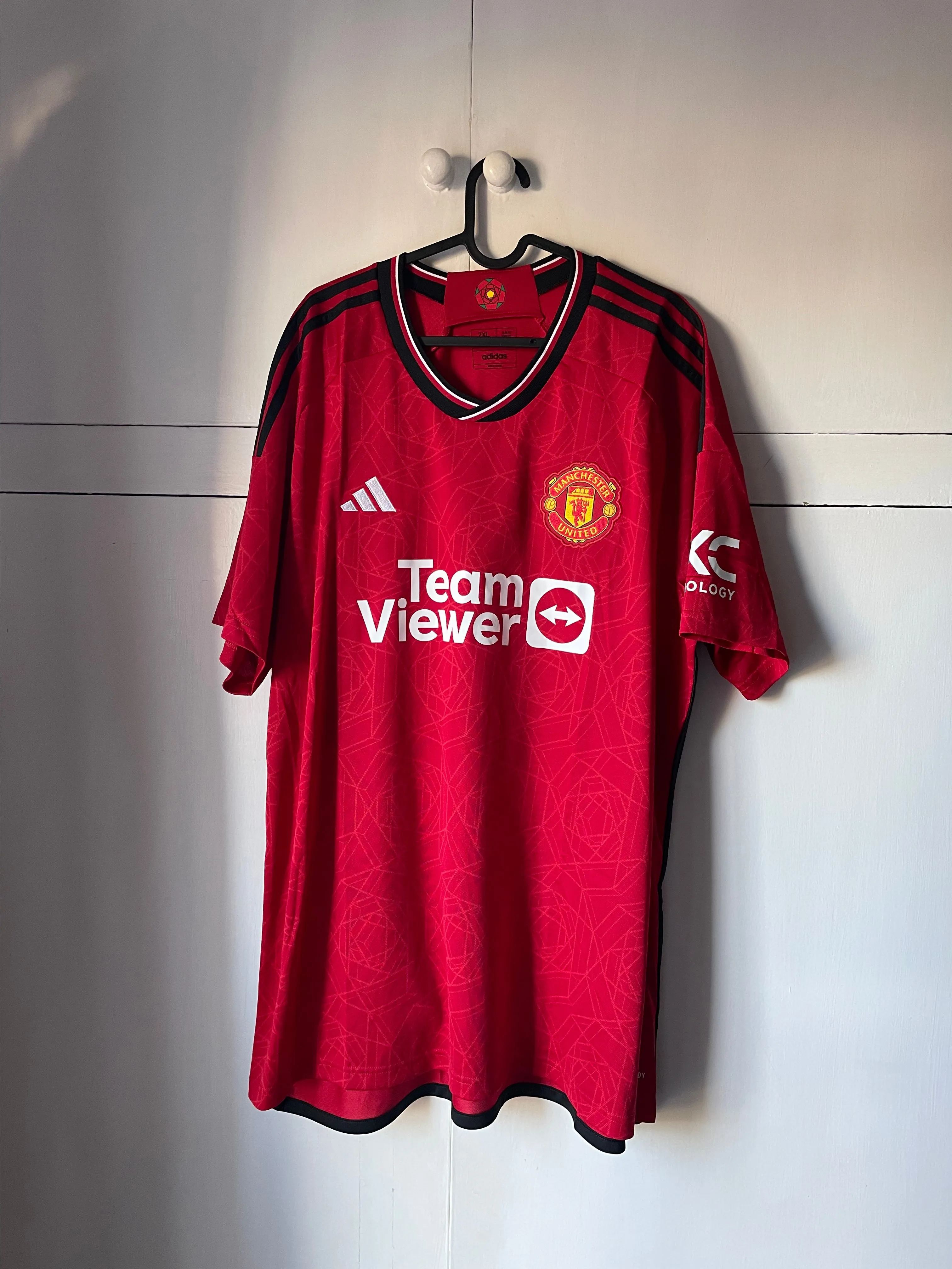 Product image for 2023-24 Manchester United Home Shirt #9 *BNWT* XXL