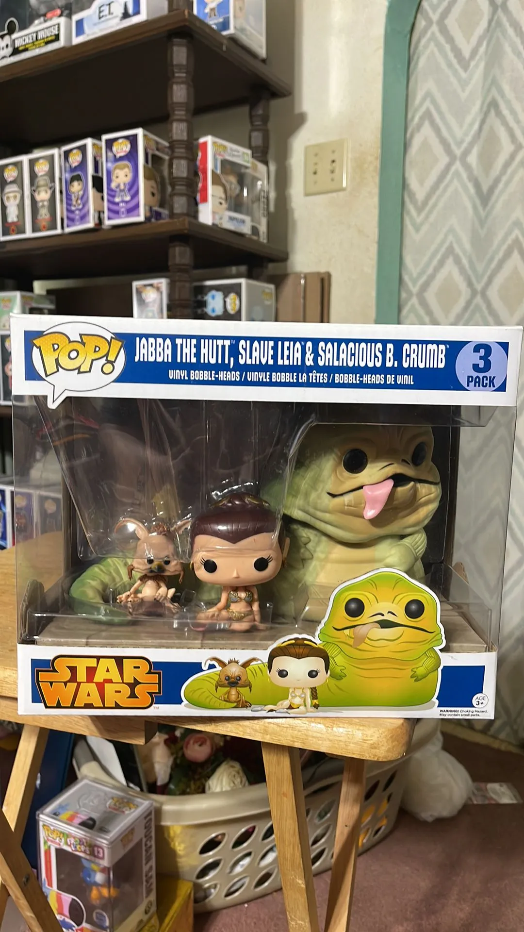 SW Jabba The Hutt, Slave Leia, & Salacious B. Crumb · Whatnot: Buy, Sell &  Go Live