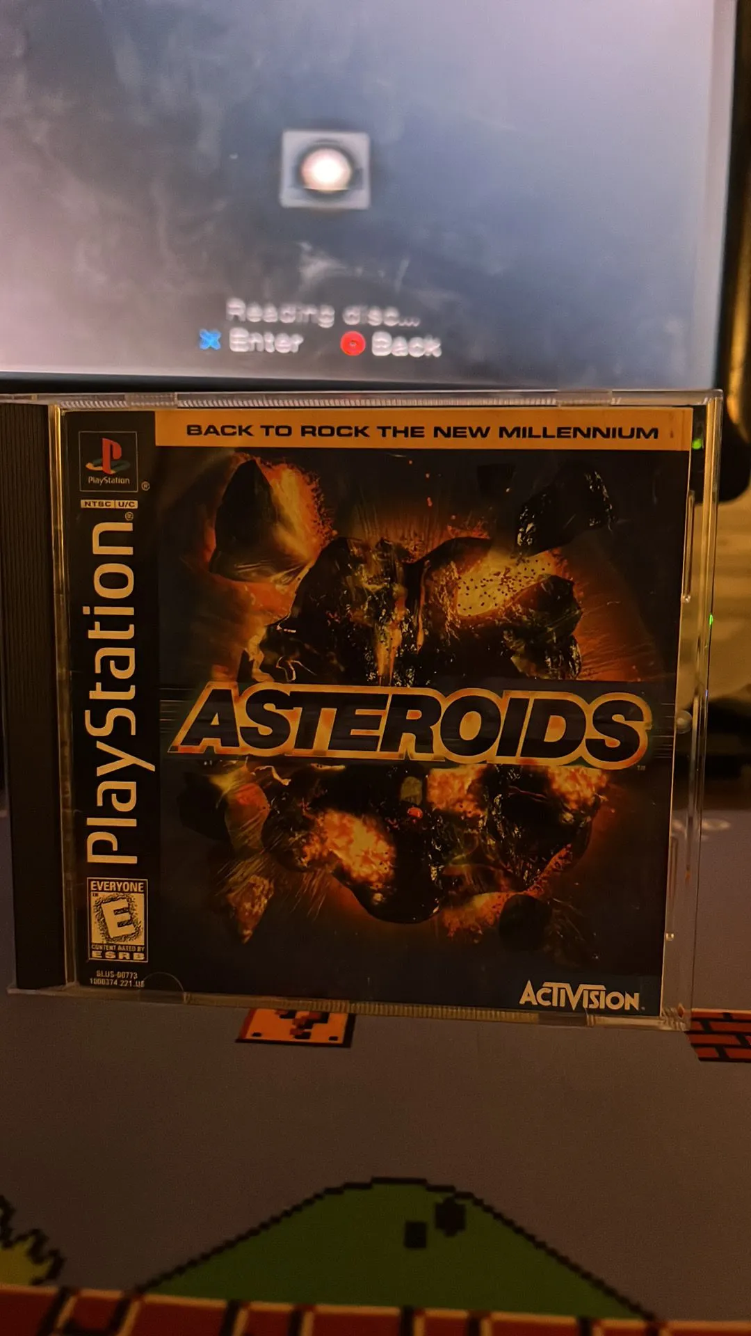 Product image for Ps1-Asteroids NO BACK COVER ART