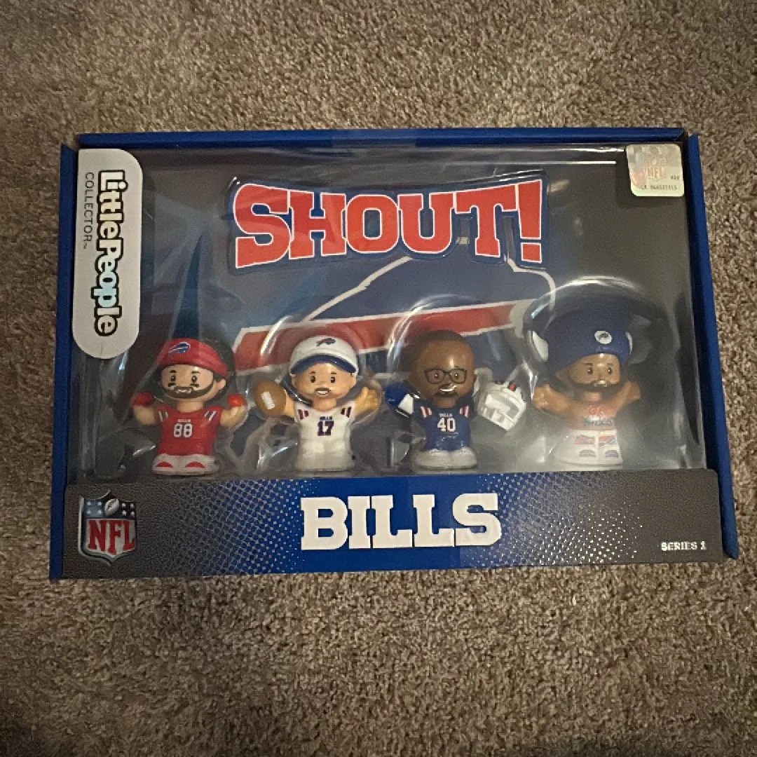 Product image for Buffalo Bills Little People 4 Pack