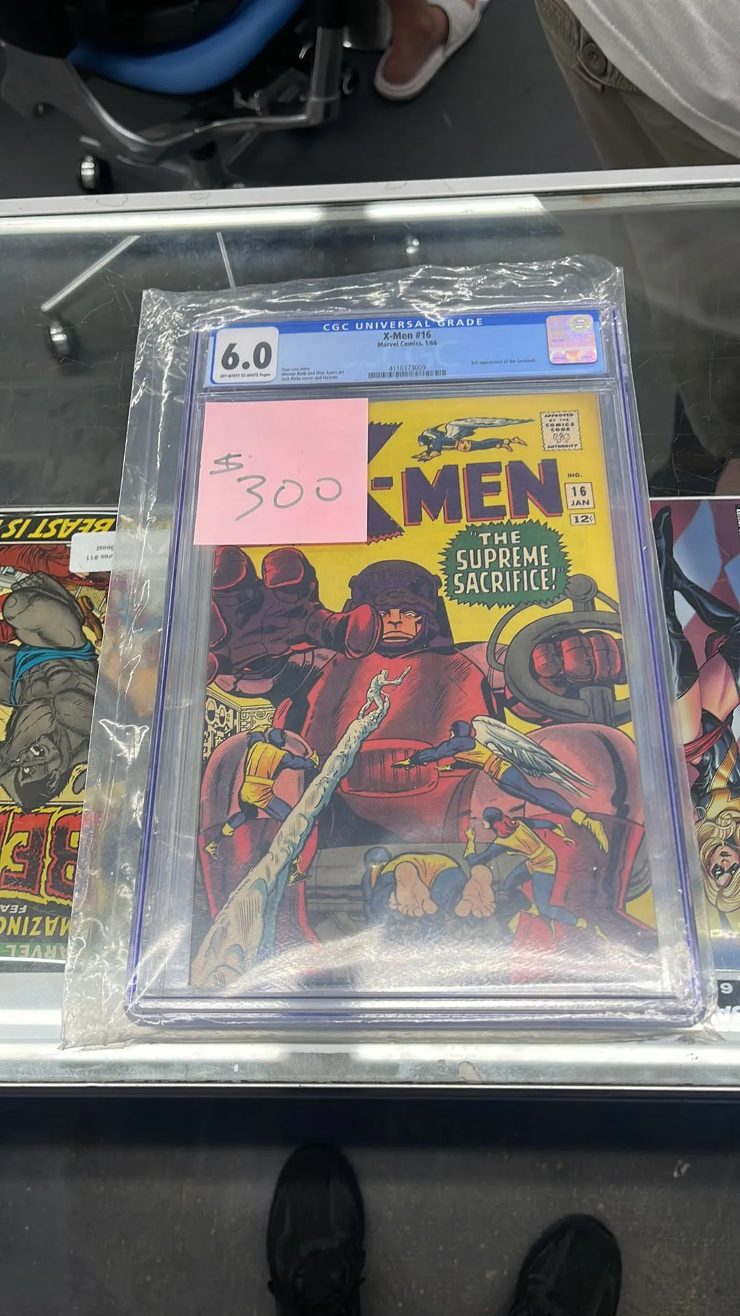 Product image for ******X-Men 16  CGC 6 1966