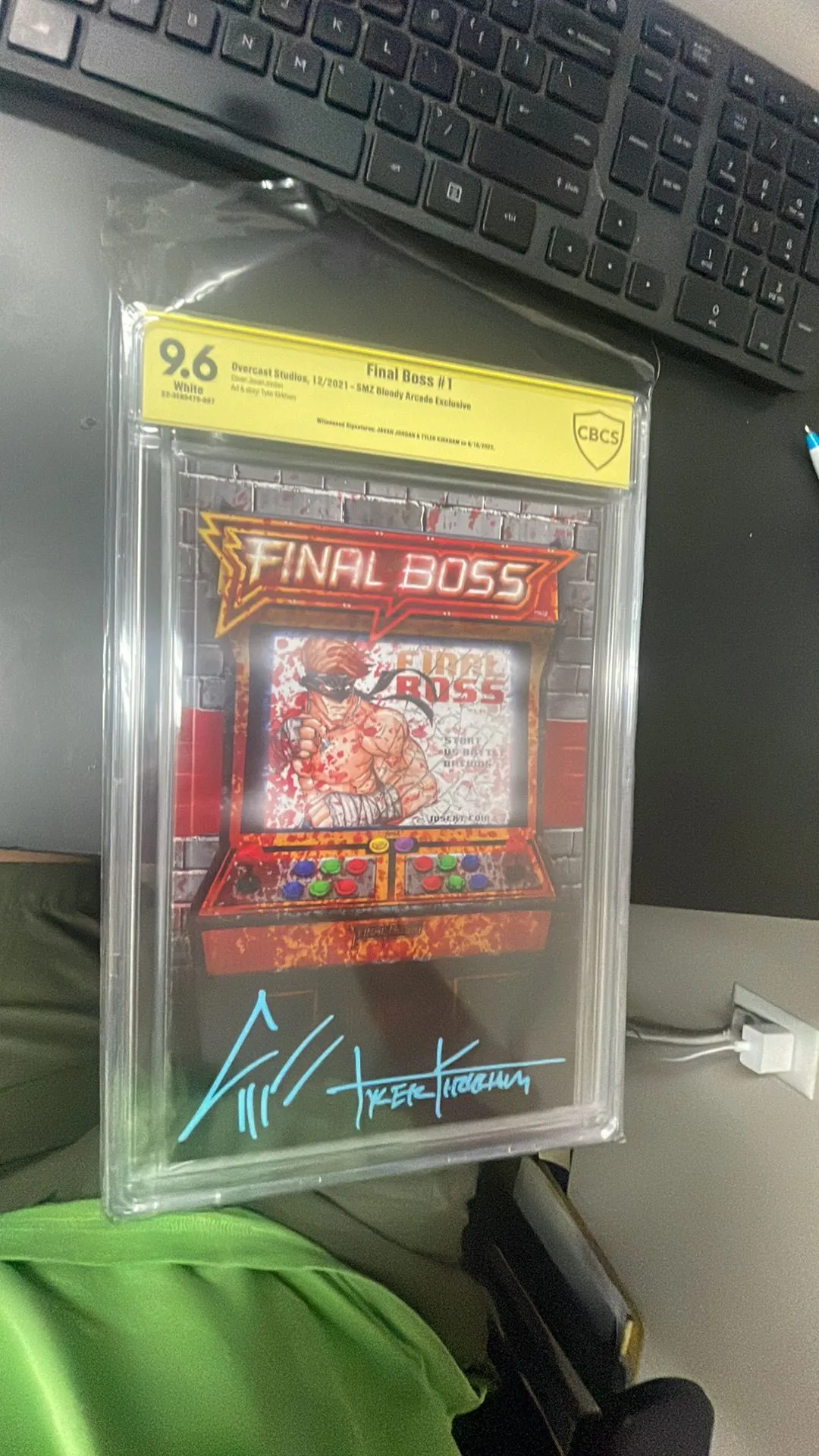Product image for Final Boss #1 SMZ Bloody Arcade Exclusive CBCS 9.6
