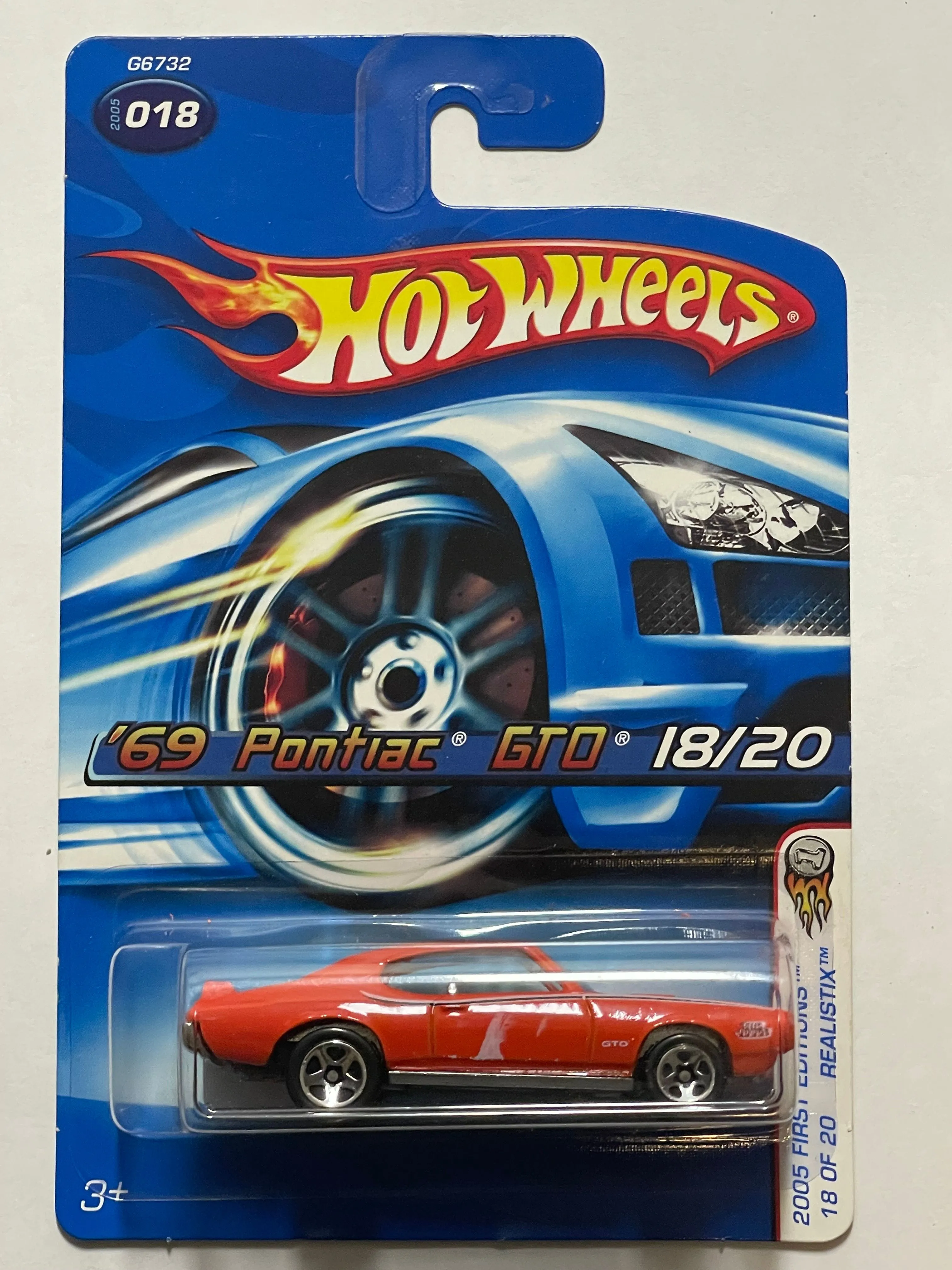 Product image for Hotwheels ‘69 Pontiac GTO