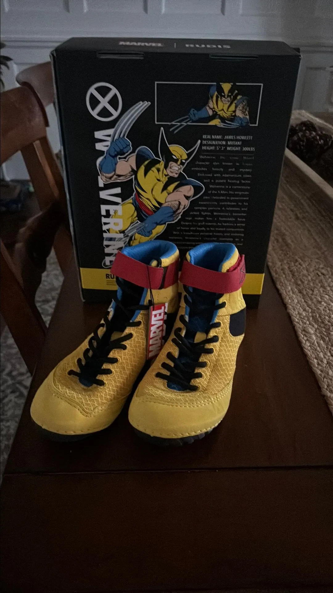 Product image for Rudis Wolverine wrestling shoes