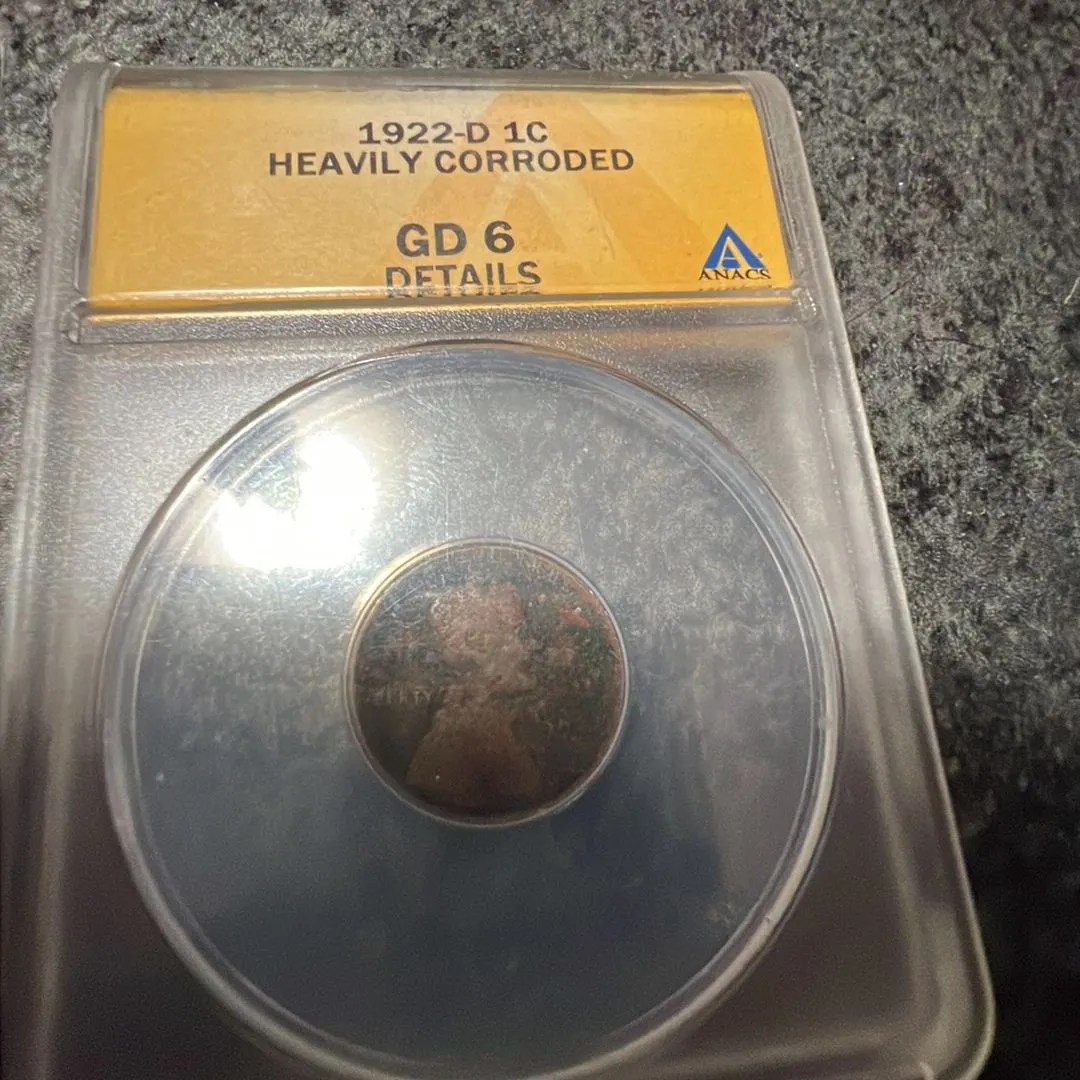 Product image for 1922 D Mint Wheat Penny