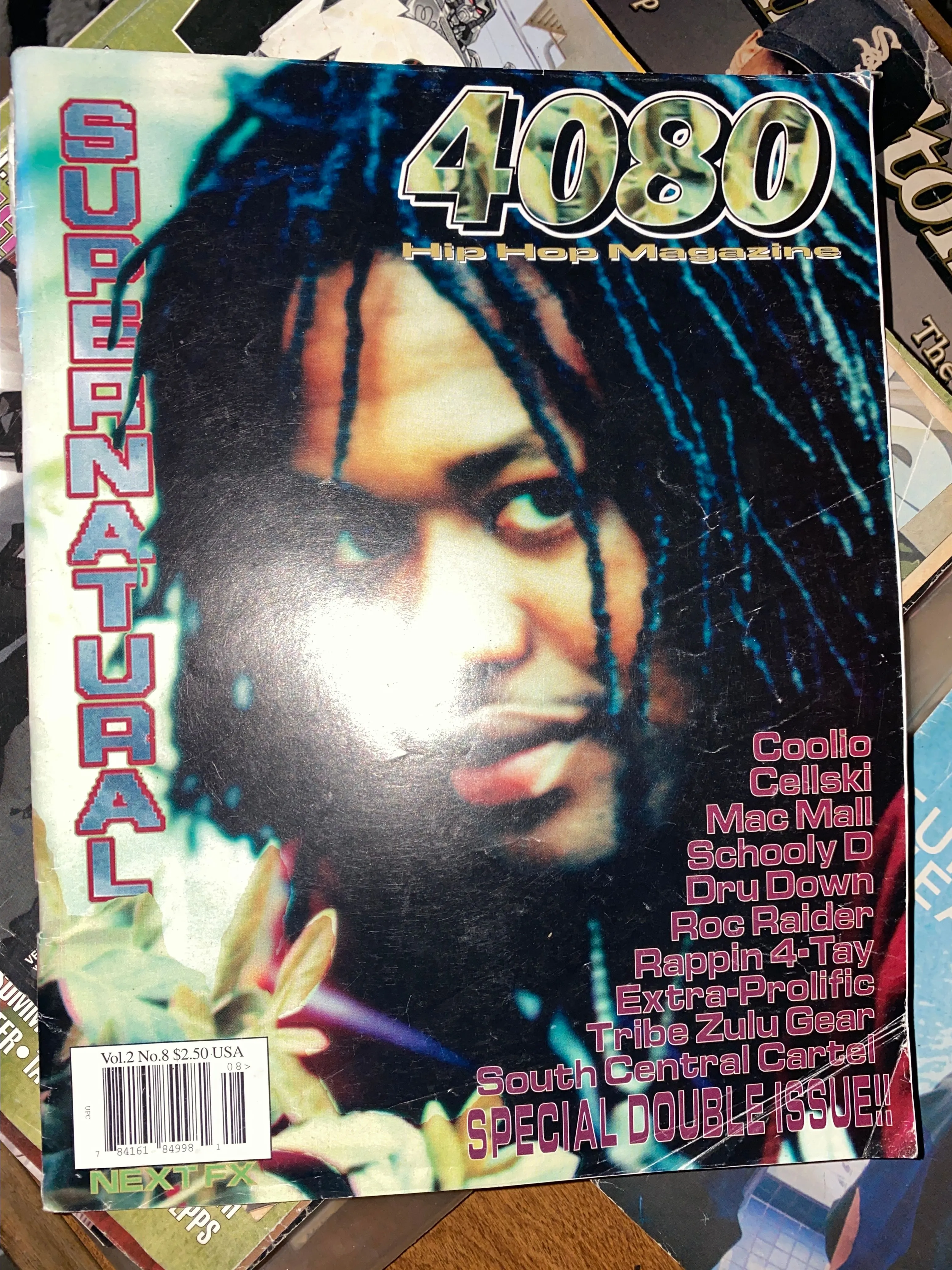 Product image for 4080 Magazine Mc Supernatural Hip Hop Used