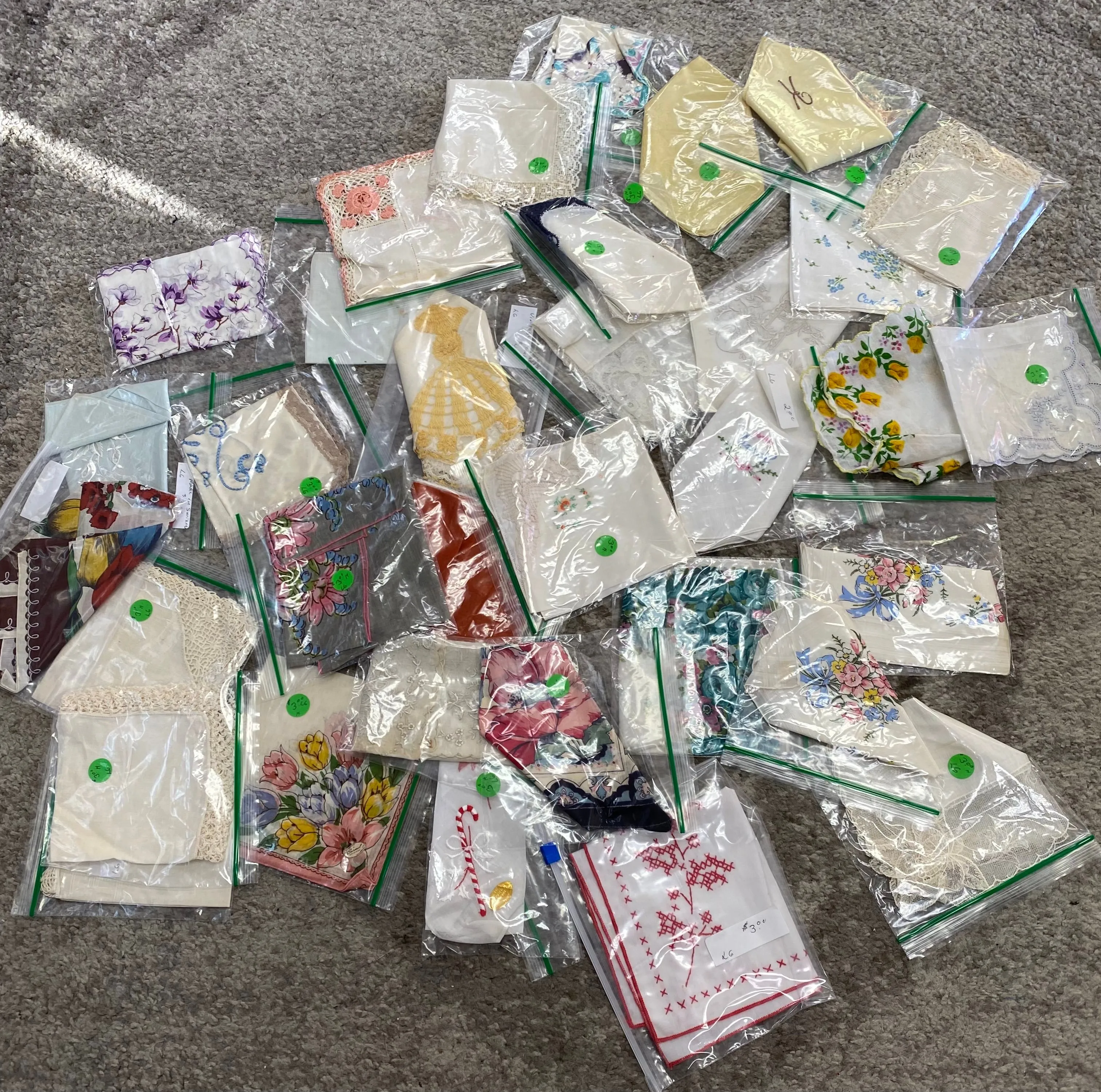Product image for Antique women’s handkerchiefs