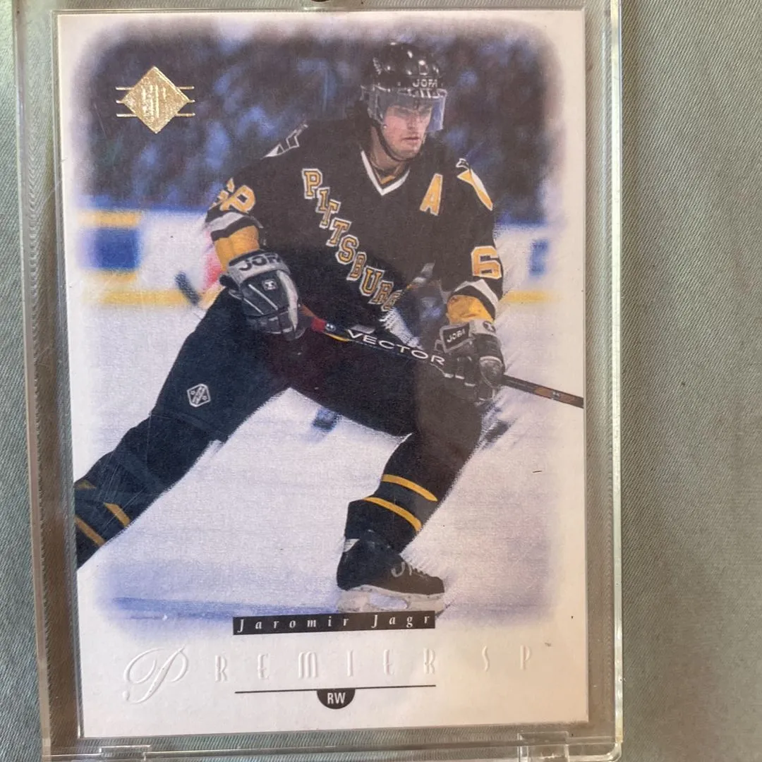Product image for 1995-96 ud premier jaromir jagr #26