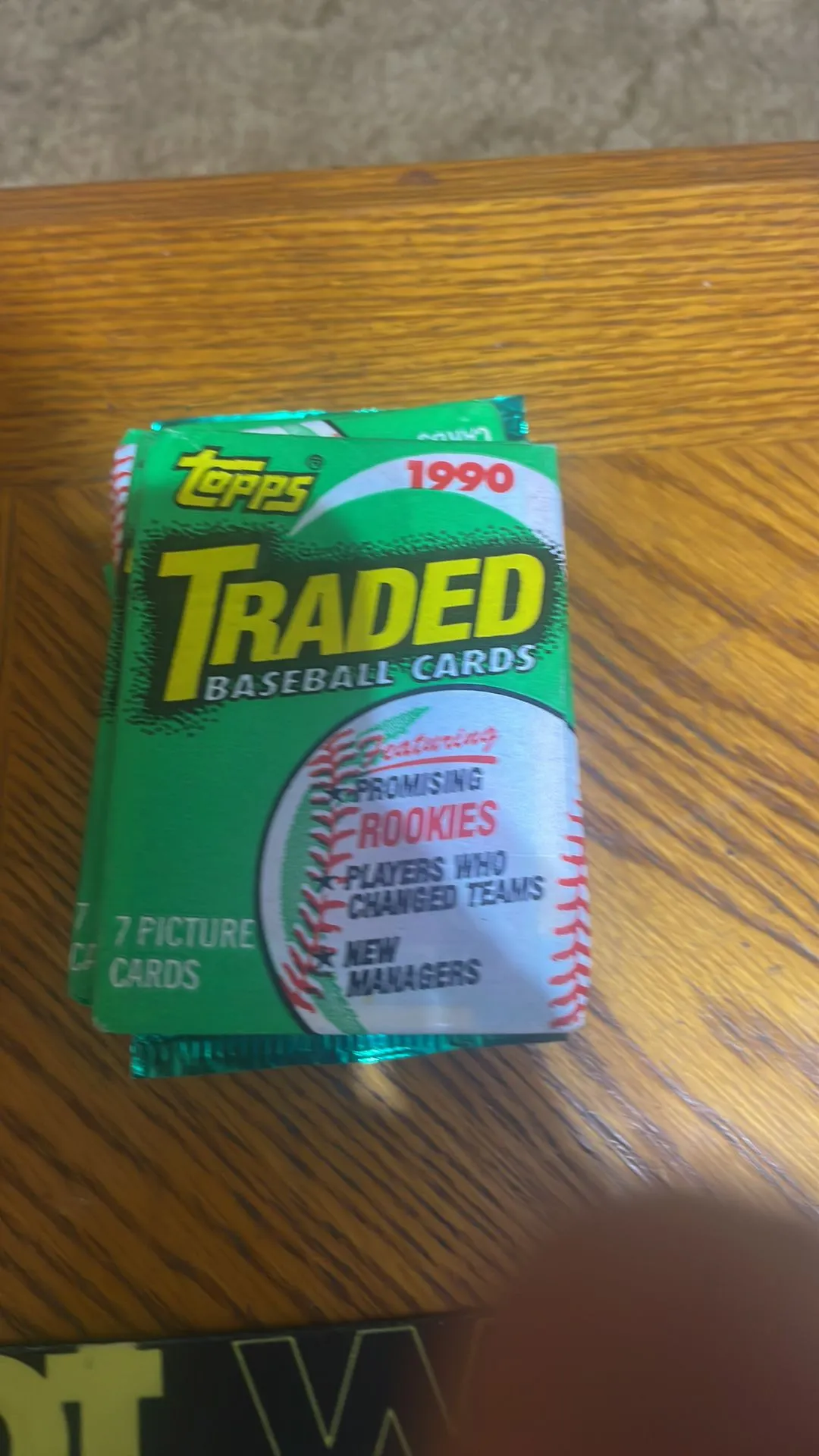 Product image for 1990 Topps Traded Baseball Packs