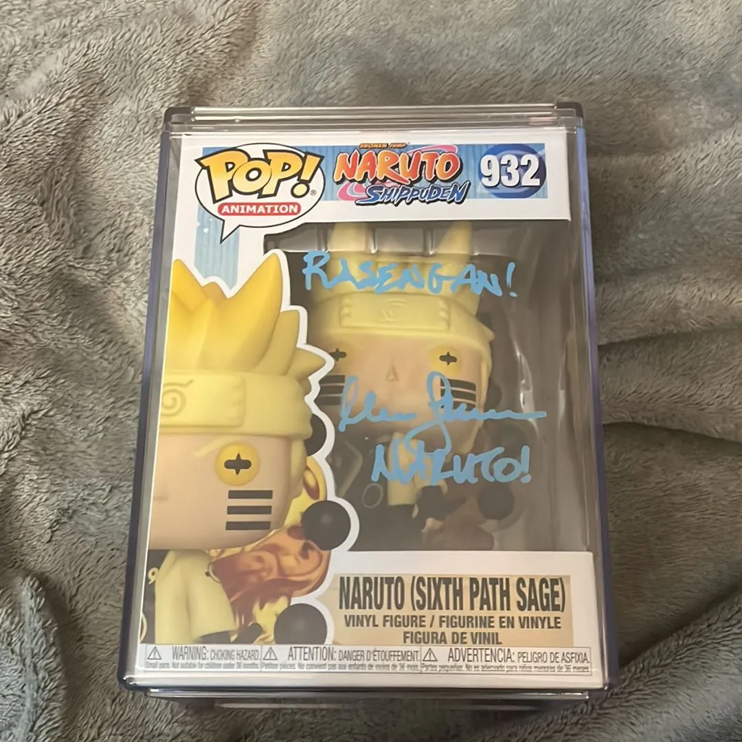 Product image for Signed Naruto(6th Path Sage) Funko Pop Signed by Maile Flanagan