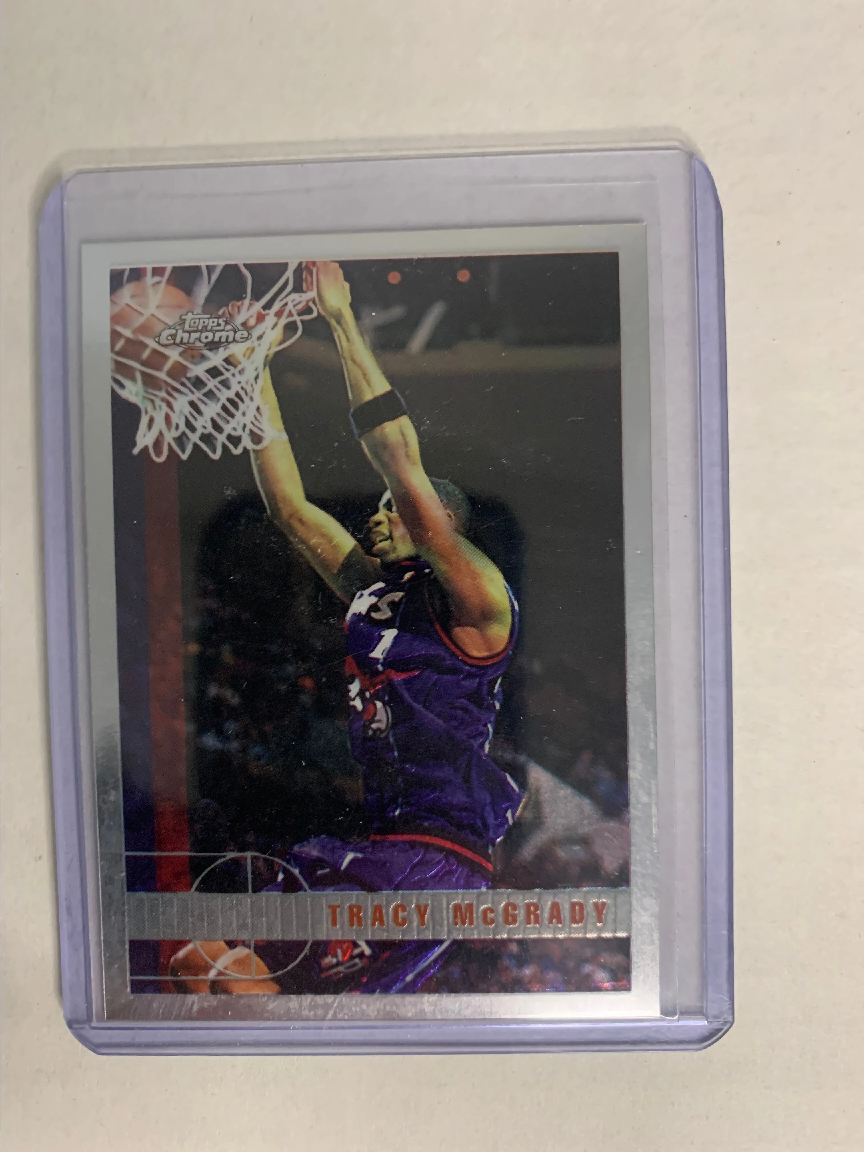 Product image for 1997-98 Topps Chrome Tracy Mcgrady Rookie