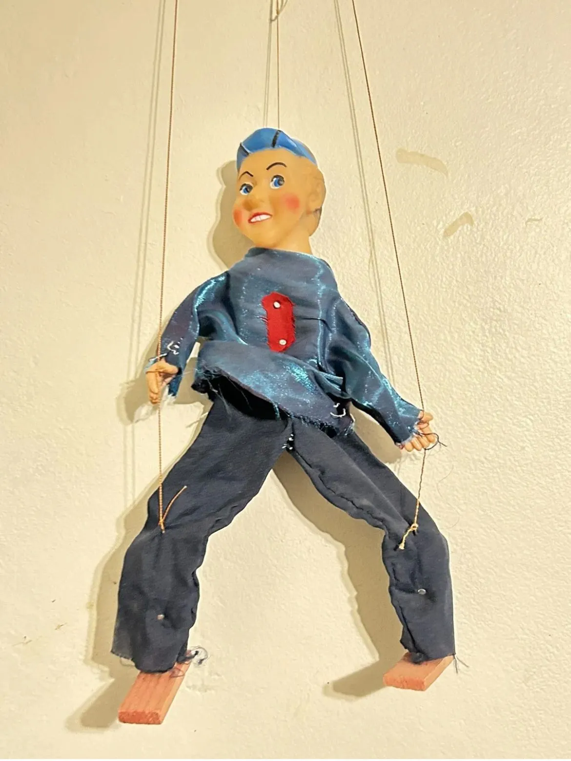 Product image for KIKO El Chavo Del Ocho Marionette Puppet 12” Tall Vintage