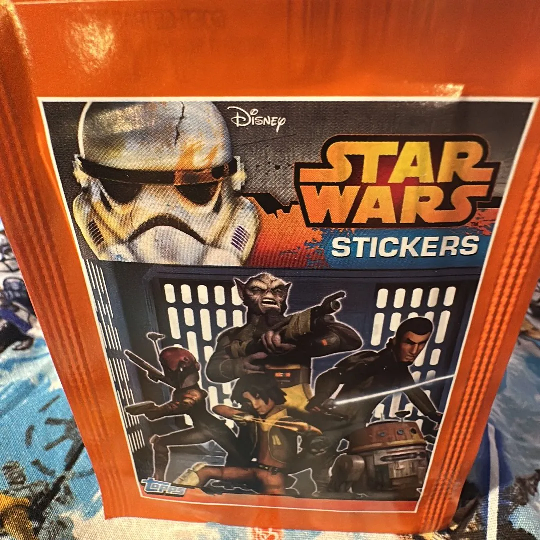 Product image for 2015 Topps Star Wars Rebels Sticker Pack Foil rookies - RIP or SHIP