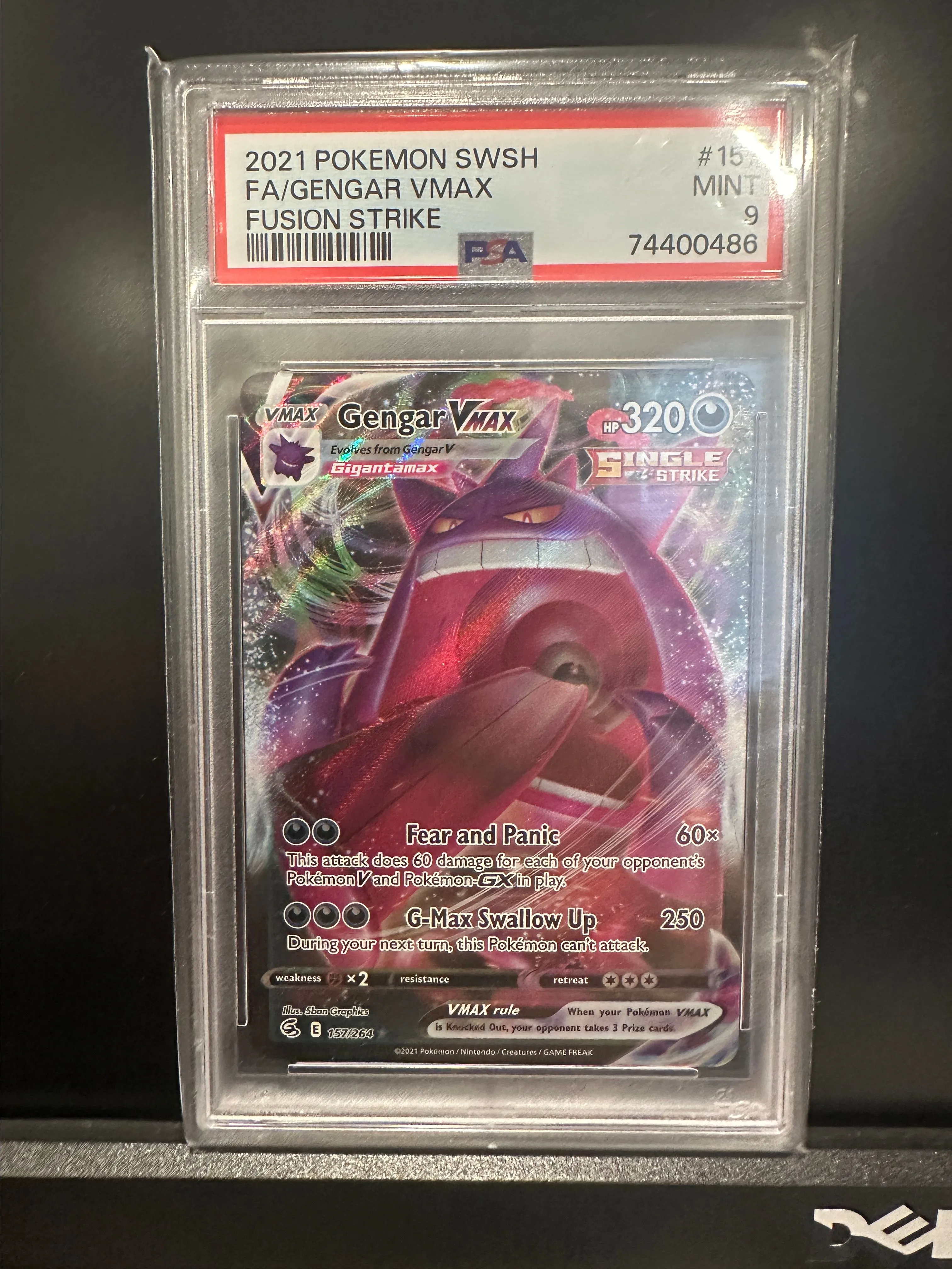 PSA 9: Gengar VMAX - SWSH08: Fusion Strike (SWSH08)  Whatnot: Shop, Sell,  Connect