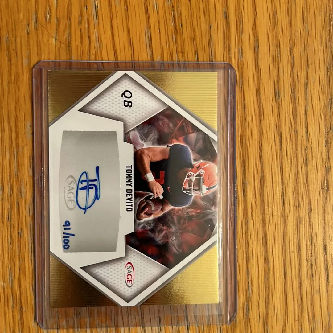 Product image for Tommy Devito 2023 Sage Gold Auto