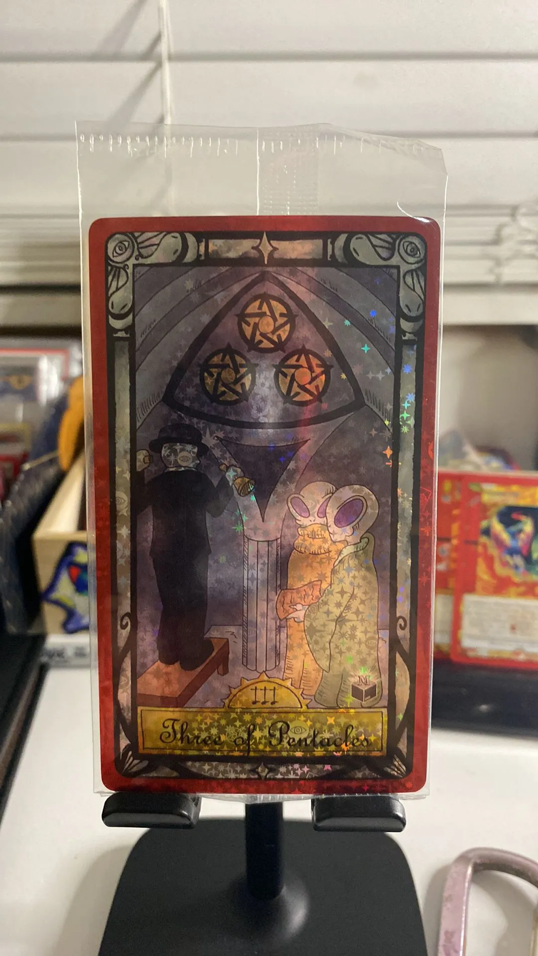 Product image for Three of pentacles