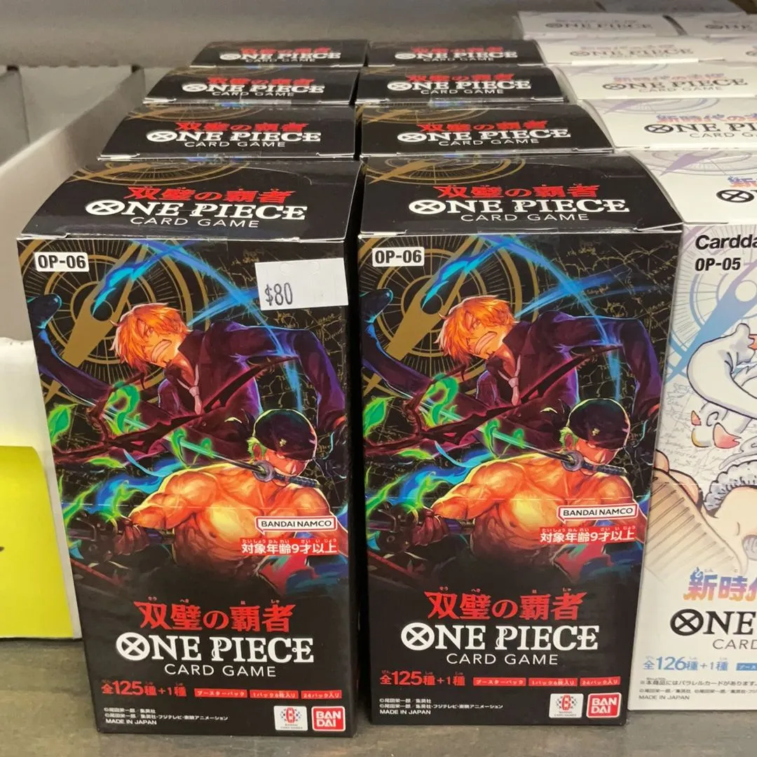 op6 booster box One Piece OP-06 Wings of Captain Japanese Booster Pack main image 1