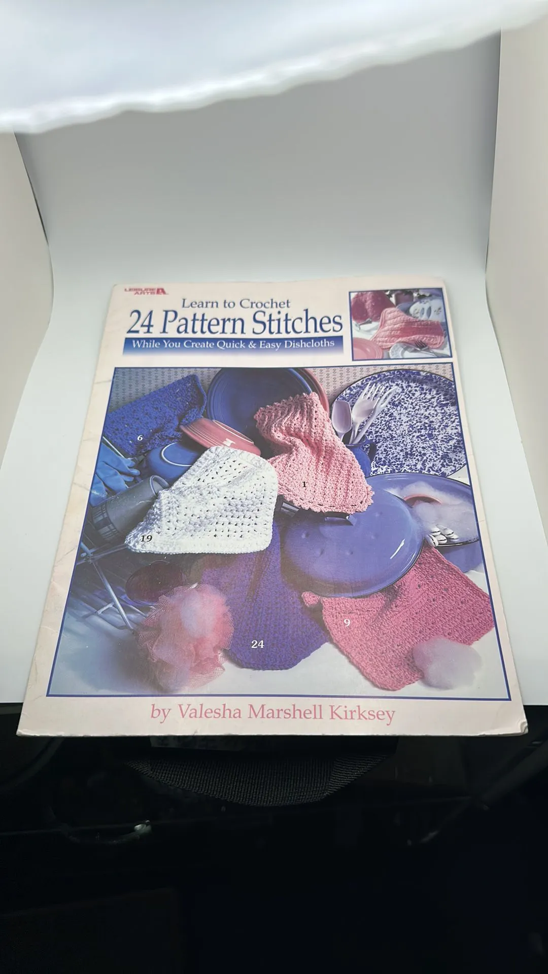 Product image for Learn to crochet 24 pattern stitches dishcloth patterns