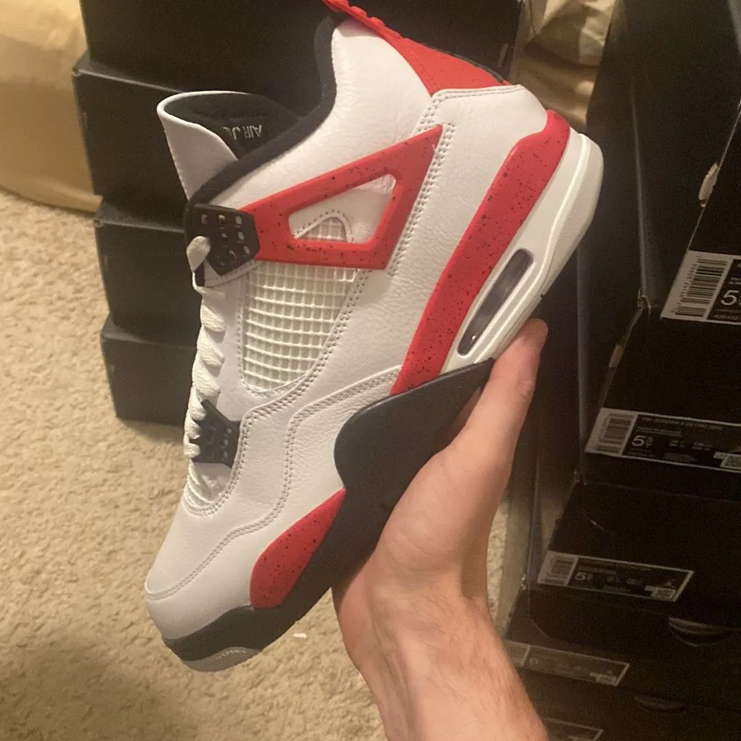 air jordan 4 fire red size 11