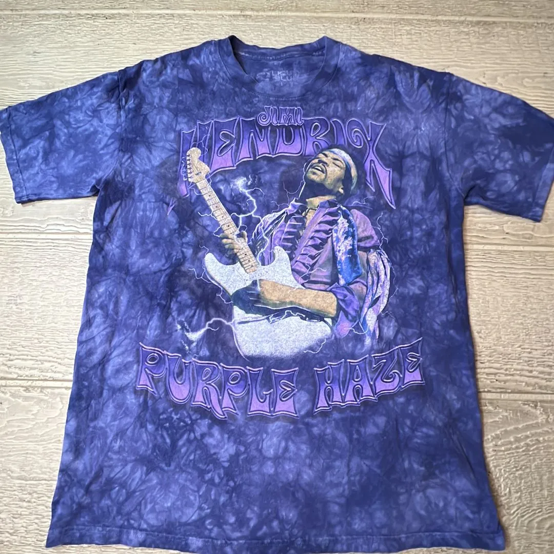 Product image for Vtg Liquid Blue Jimi Hendrix “Purple Haze”