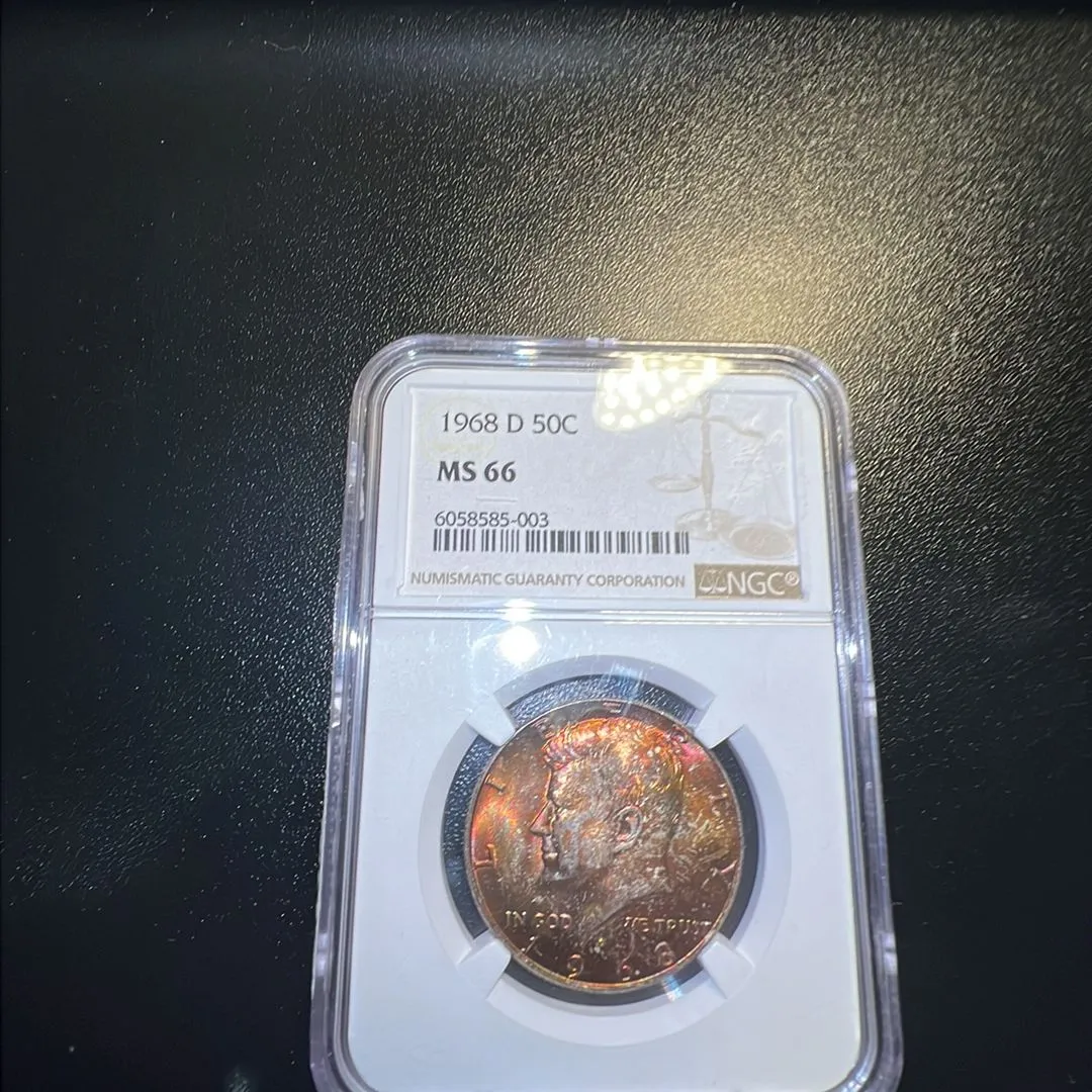 Product image for 1968 - D JFK HALF