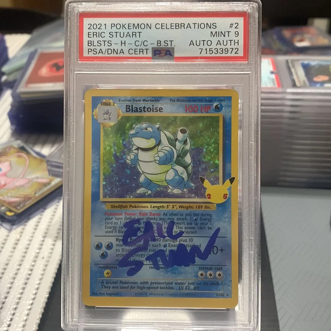Product image for 2021 Pokemon Celebrations Classic Collection Blastoise-Holo Blsts-H-C/C-B.St. PSA MINT 9