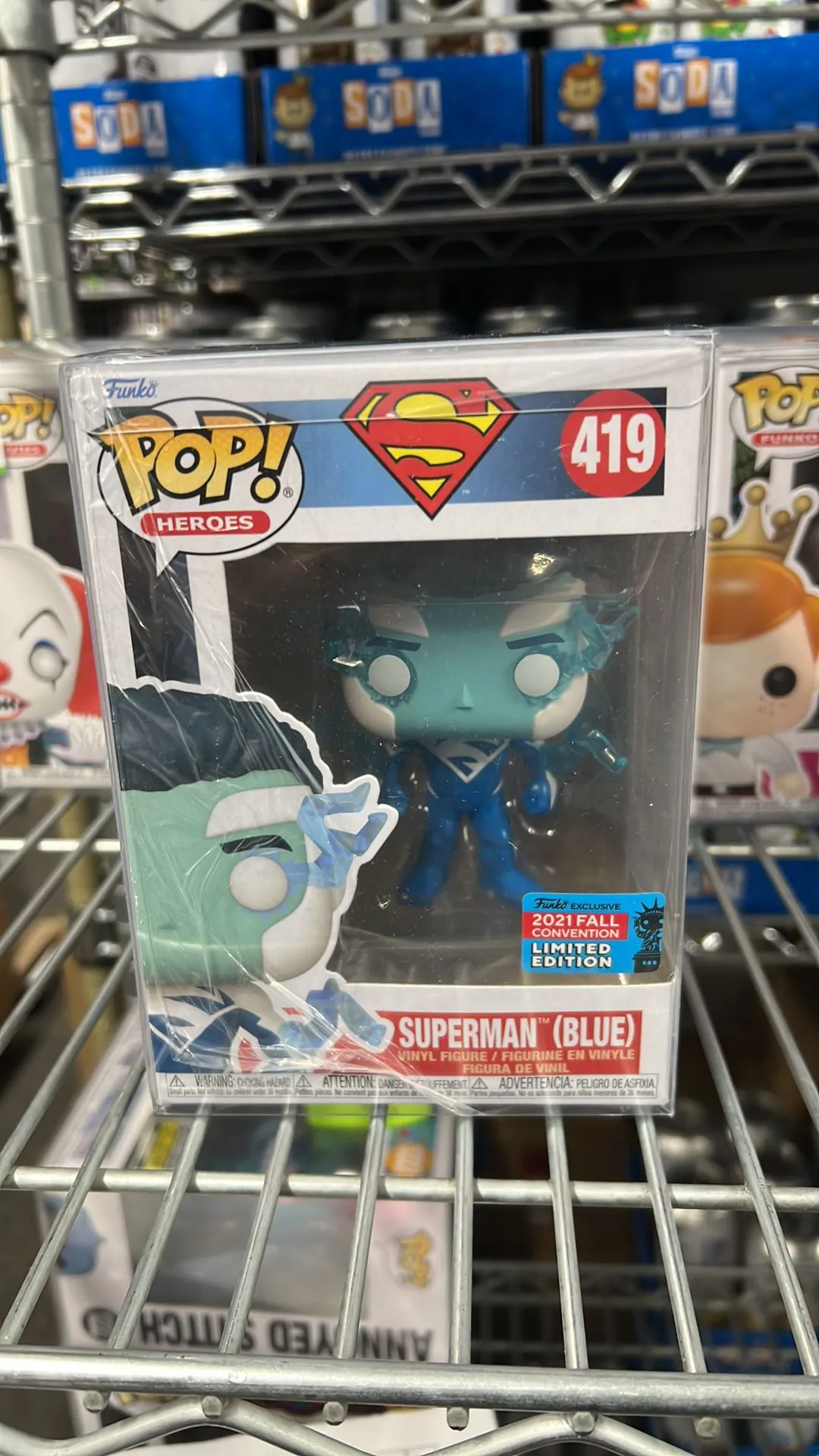 Product image for Superman (Blue) [Fall Convention]
