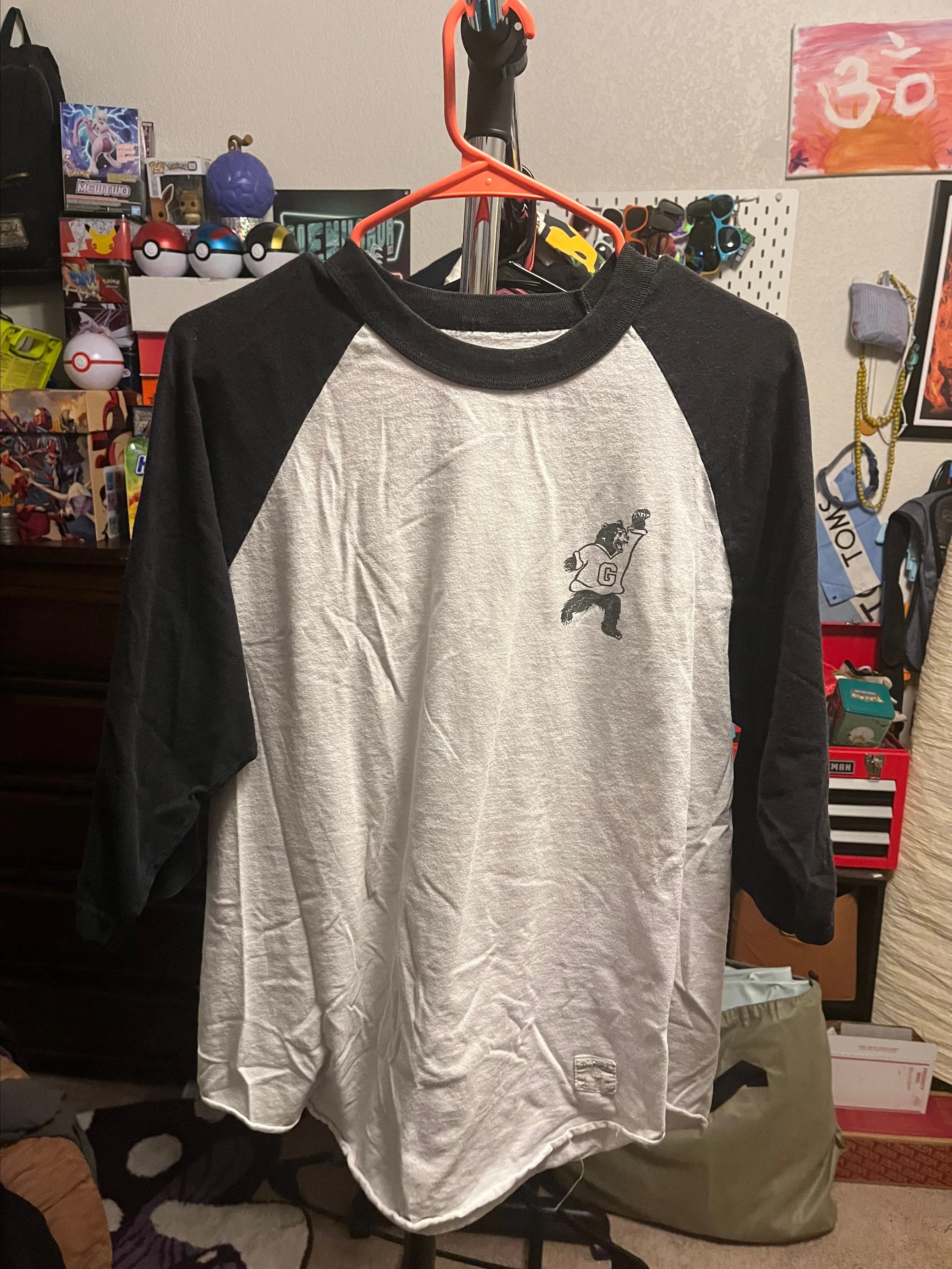 Product image for Grizzly baseball tee L