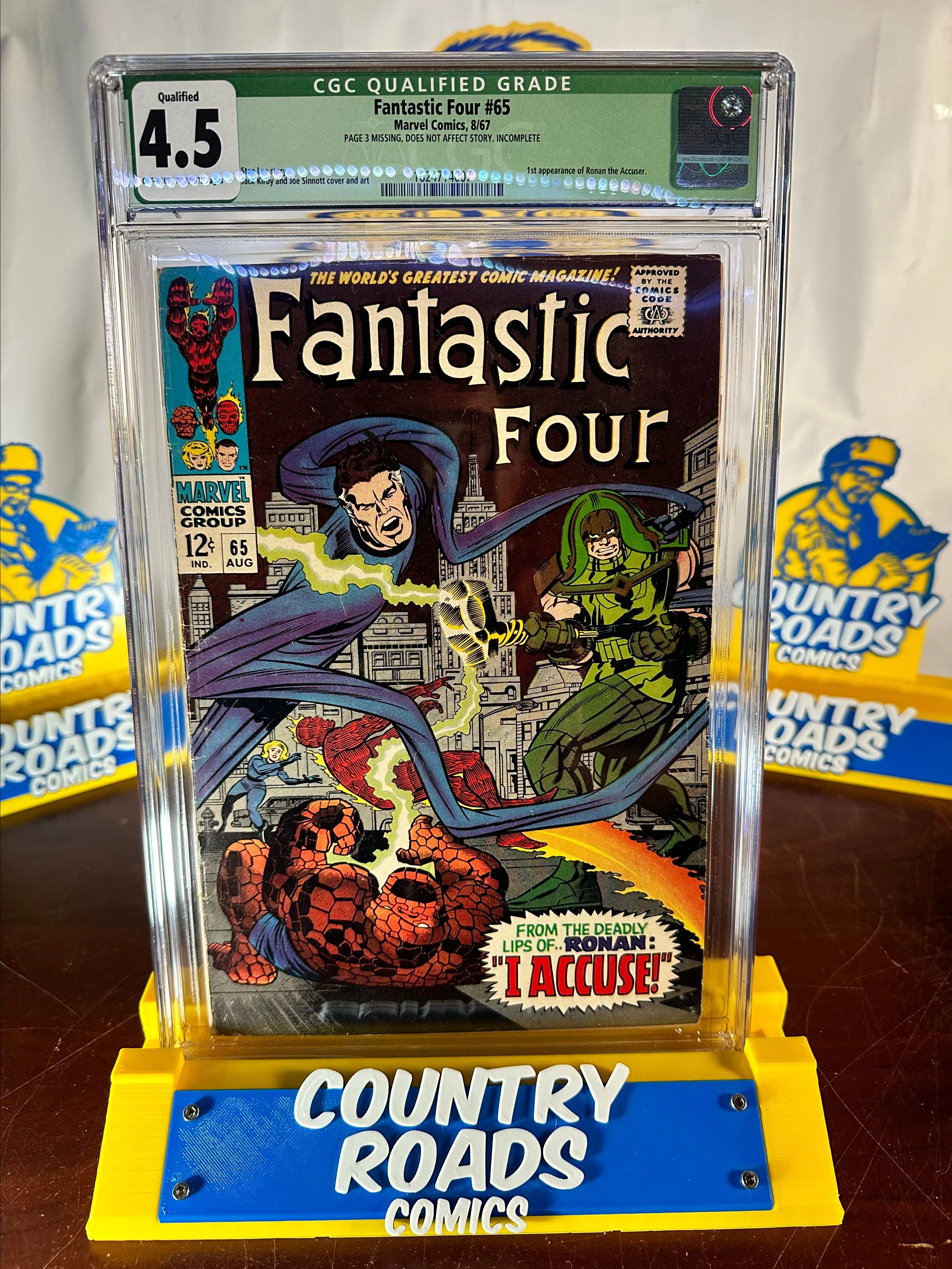 Product image for 18) Fantastic Four #65