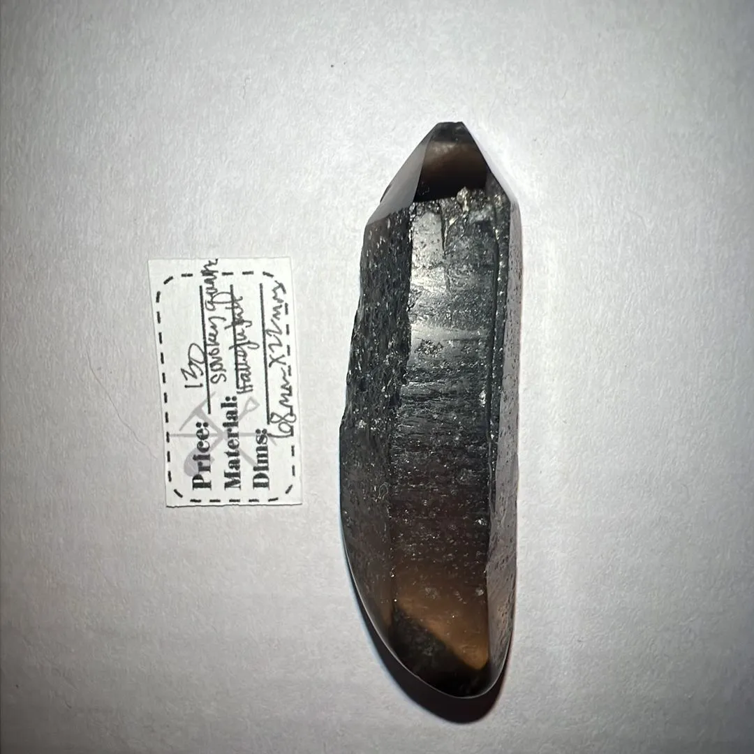 Product image for Smoky Quartz Crystal Gua Sha Tool