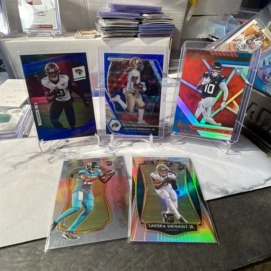 Product image for Laviska Shenault 5 Card Bundle Jaguars Panthers