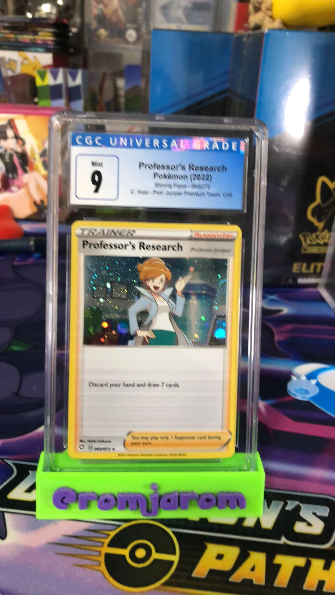 Product image for CGC 9 Professor’s Research (2022)(swirl)