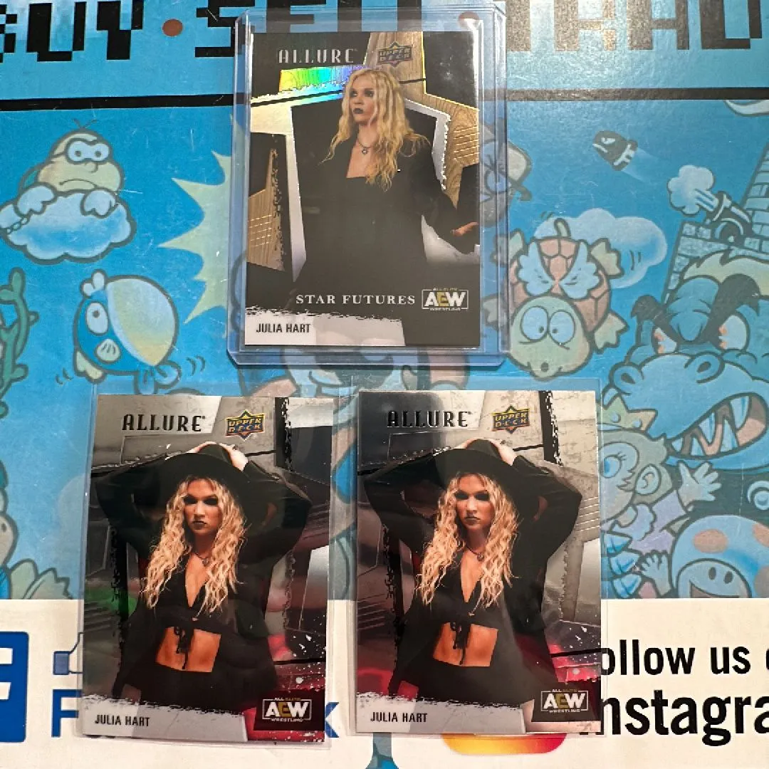 Product image for AEW Upper Deck Allure Julia Hart lot