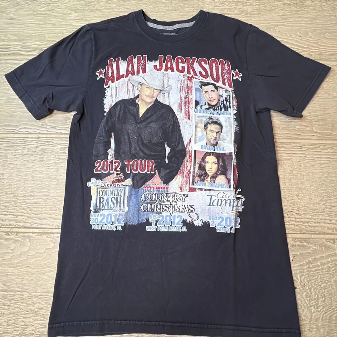 Product image for Vtg 2012 Alan Jackson Country Tour