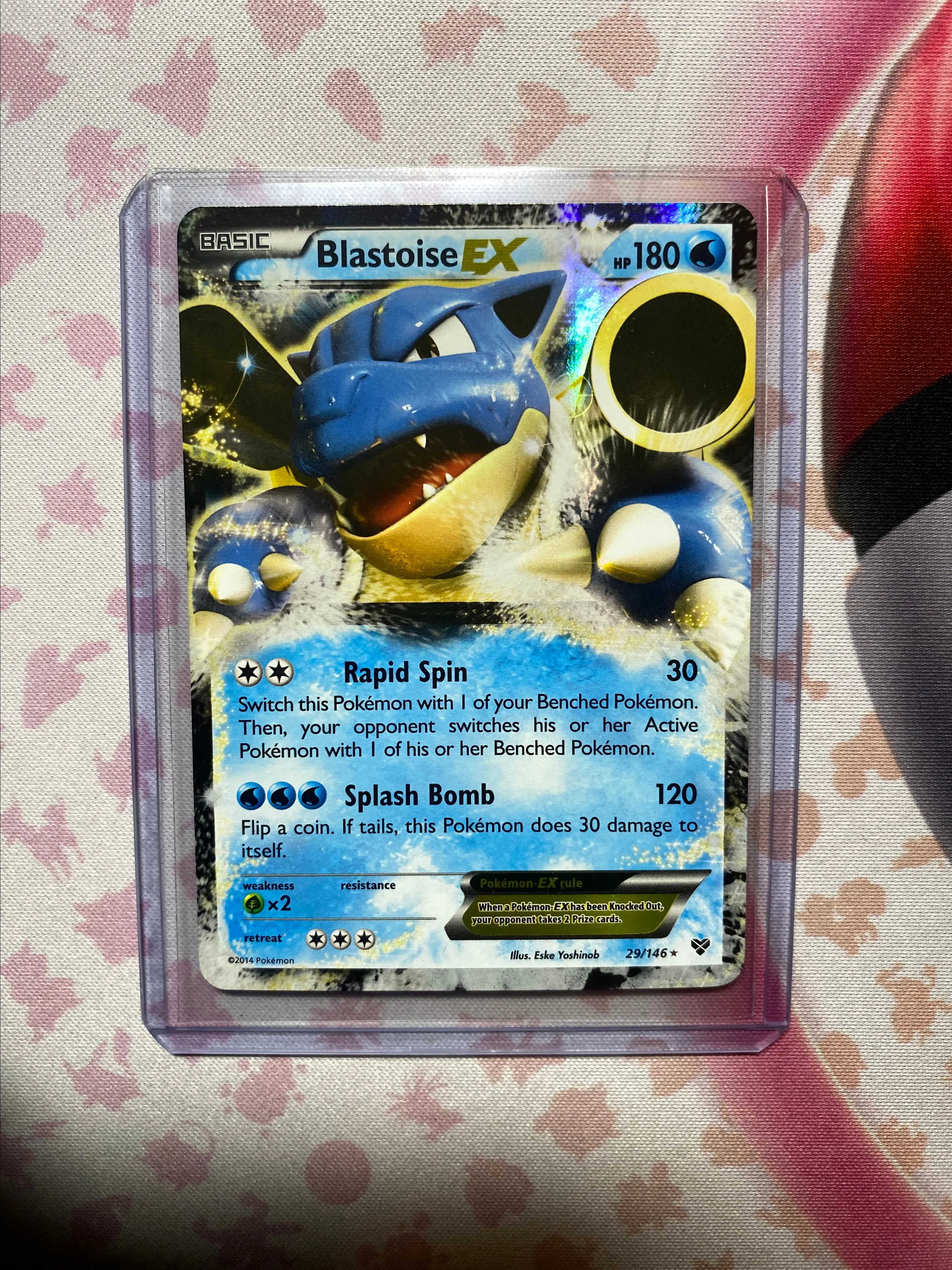 blastoise ex pokemon card price -Single Preserved in a magnetic acrylic case and featuring a striking image of the captivating character Blastoise EX #29 Prices |