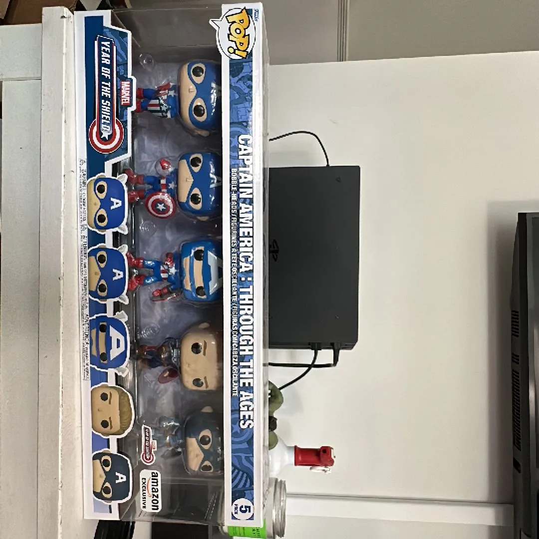Product image for Vintage Cap / The Captain / Exosuit Cap / Shield Director Cap / Modern Captain America - 5 Pack