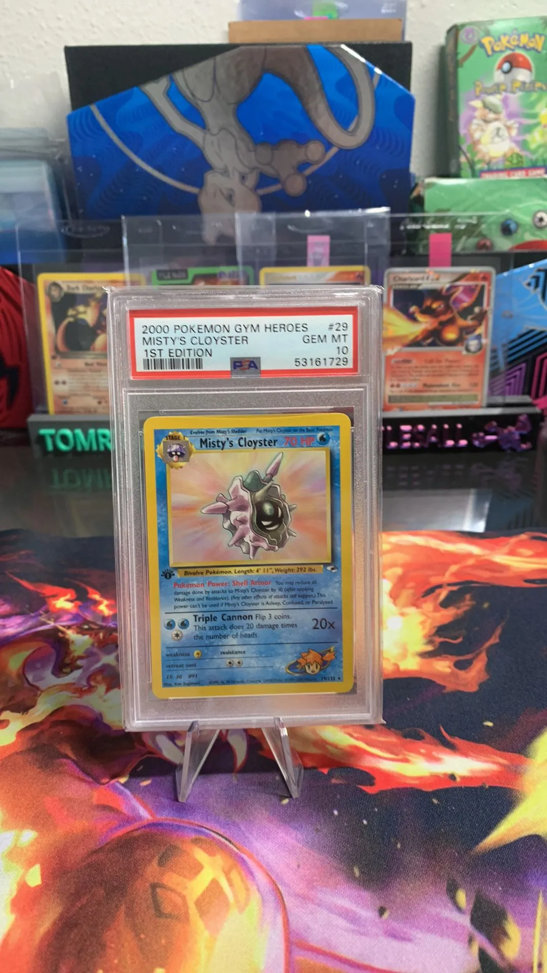 Product image for Psa 10 1st Ed Misty’s Cloyster