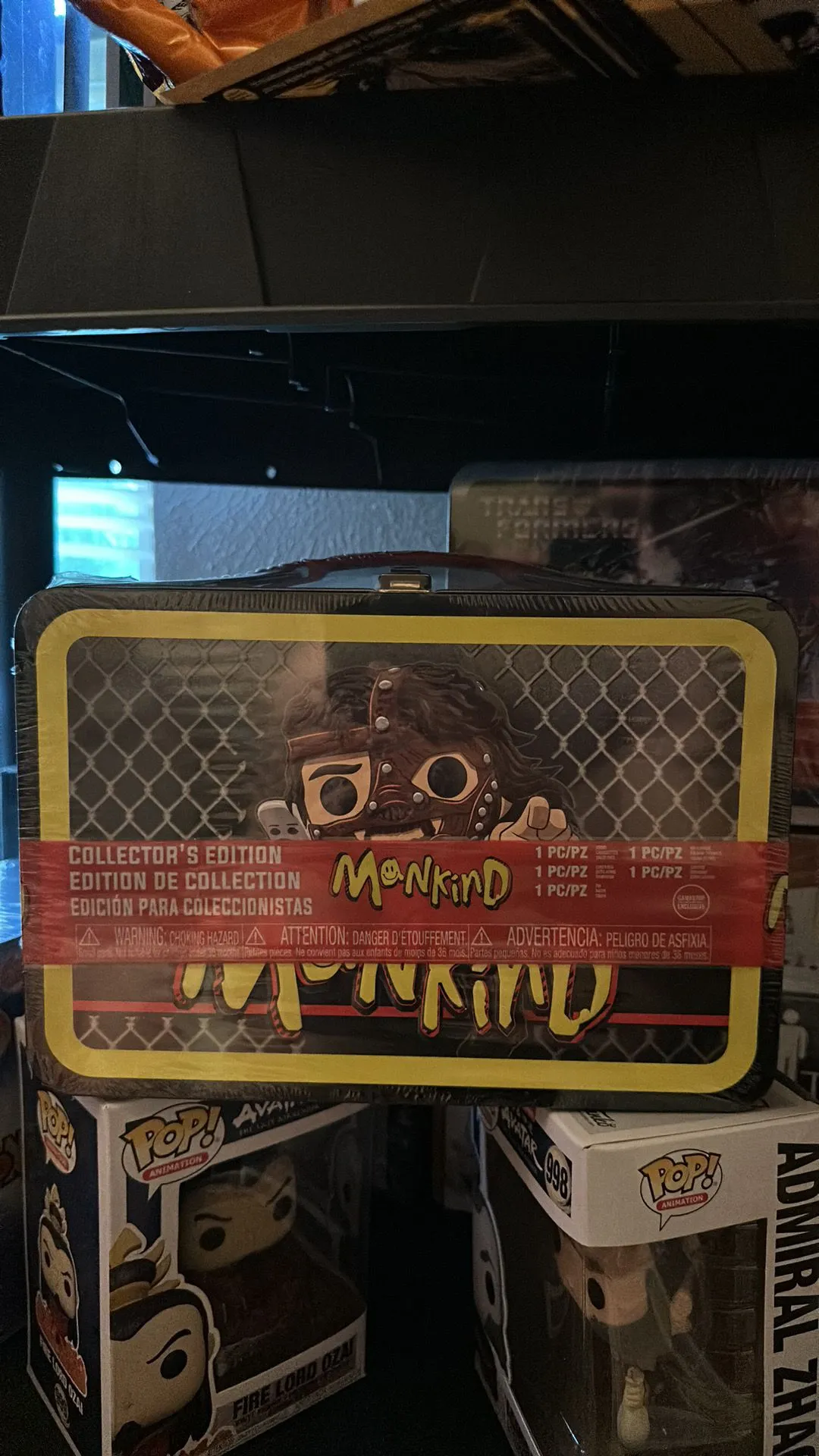 Product image for Mankind Lunch Box and Figure