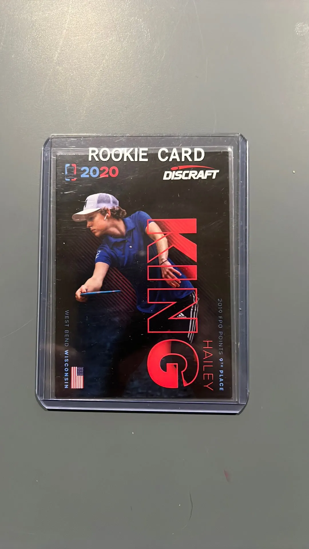Product image for 2020 Hailey King Rookie Card Disc Golf