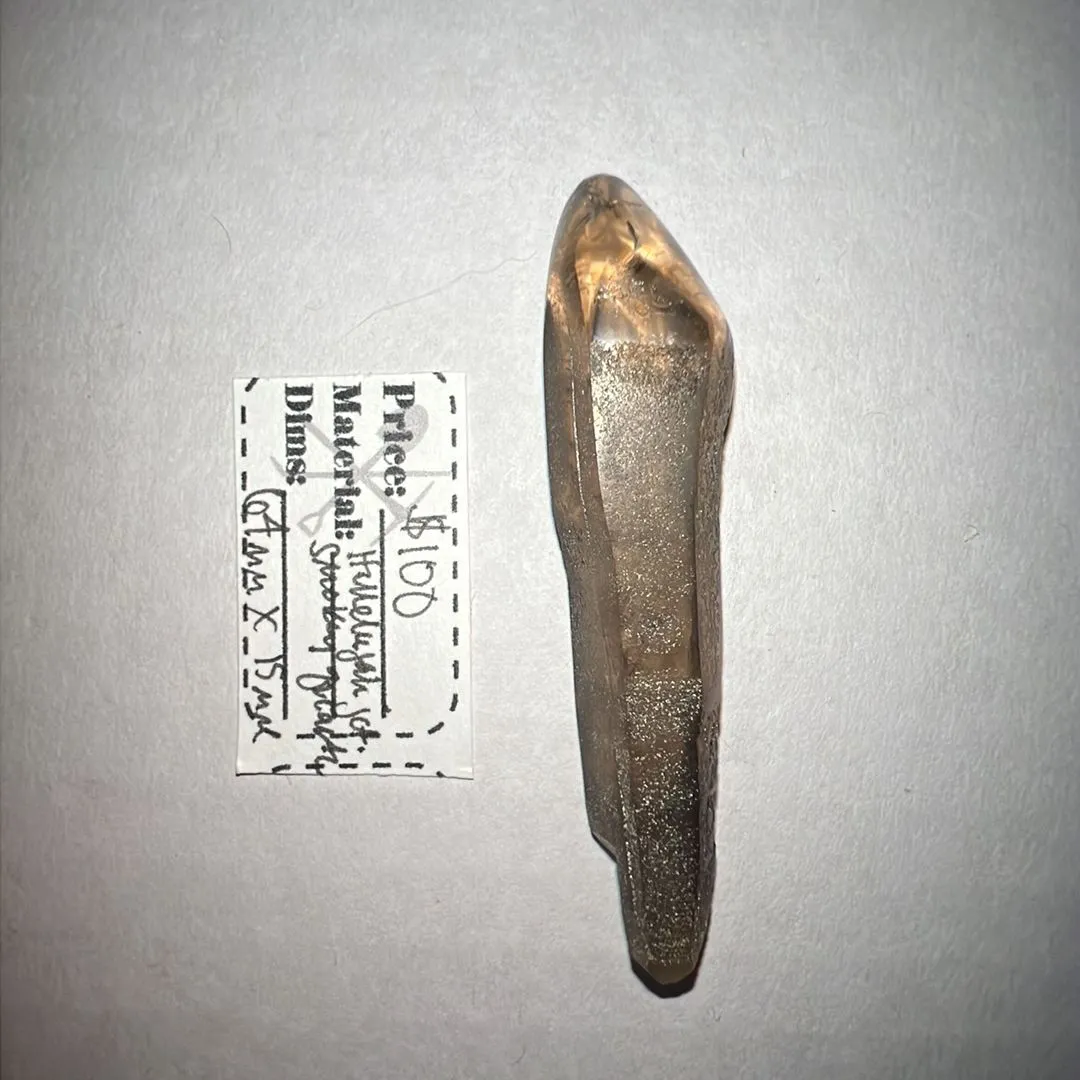 Product image for Smoky Quartz Crystal Gua Sha Tool