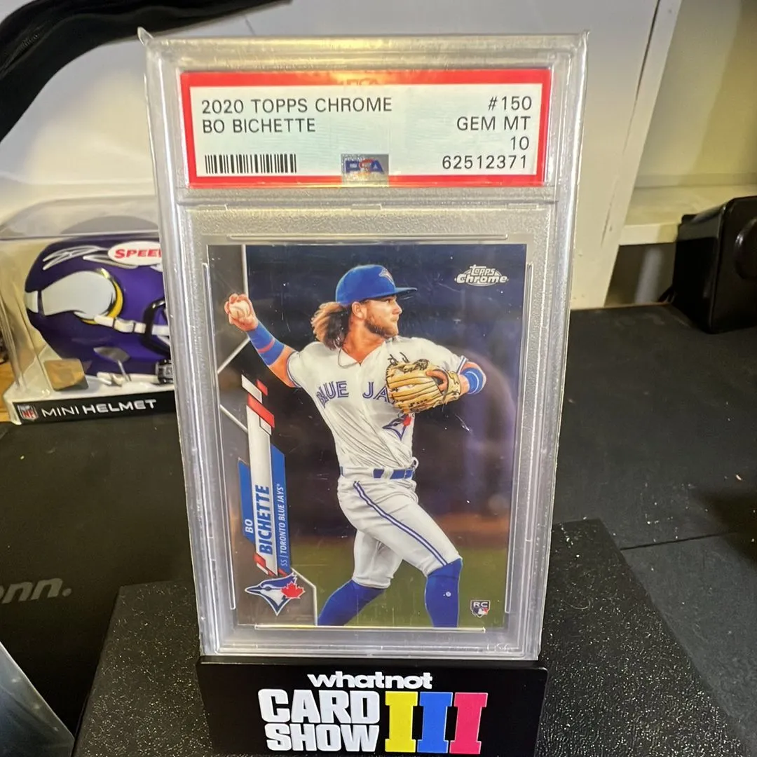 Product image for 2020 Topps Chrome Bo Bichette 150  PSA GEM MT 10